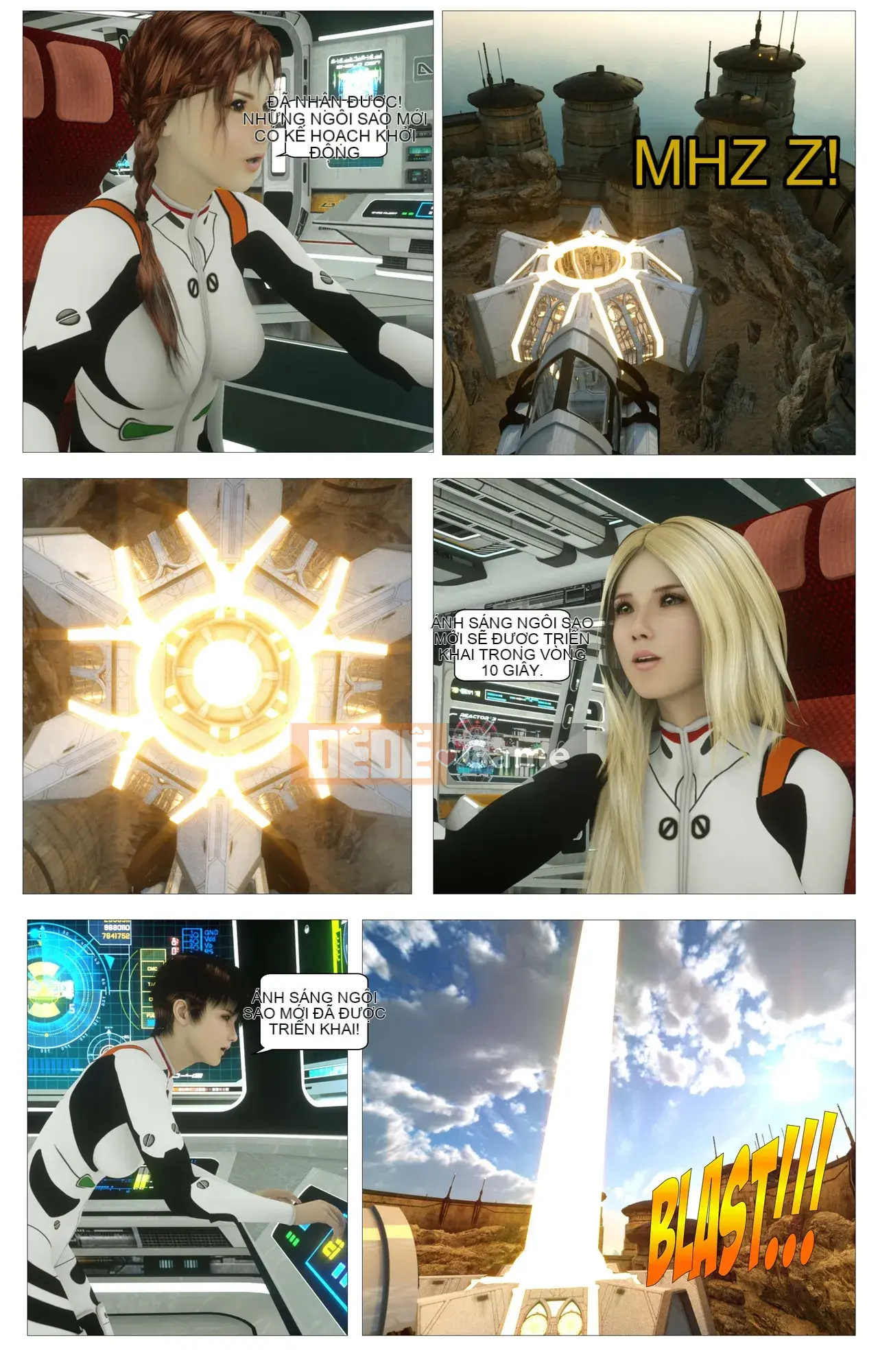 [Đây là Evil X Chaos Heart Sea Sinicization Group][G9MPcomics] Shadow Ranger Zero Phần 2: Giữa hai thế giới