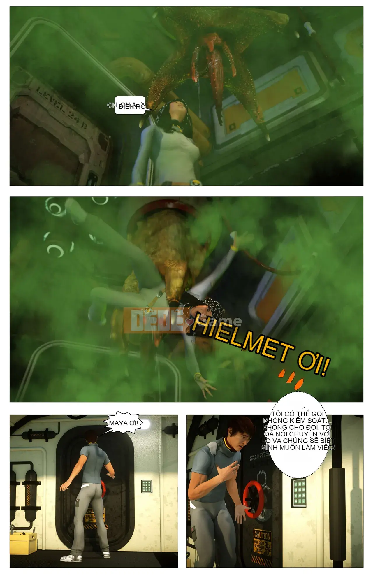 [Đây là Evil X Chaos Heart Sea Sinicization Group][G9MPcomics] Shadow Ranger Zero Phần 2: Giữa hai thế giới