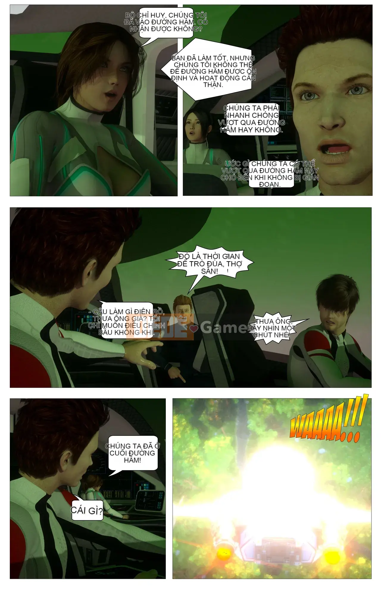 [Đây là Evil X Chaos Heart Sea Sinicization Group][G9MPcomics] Shadow Ranger Zero Phần 2: Giữa hai thế giới