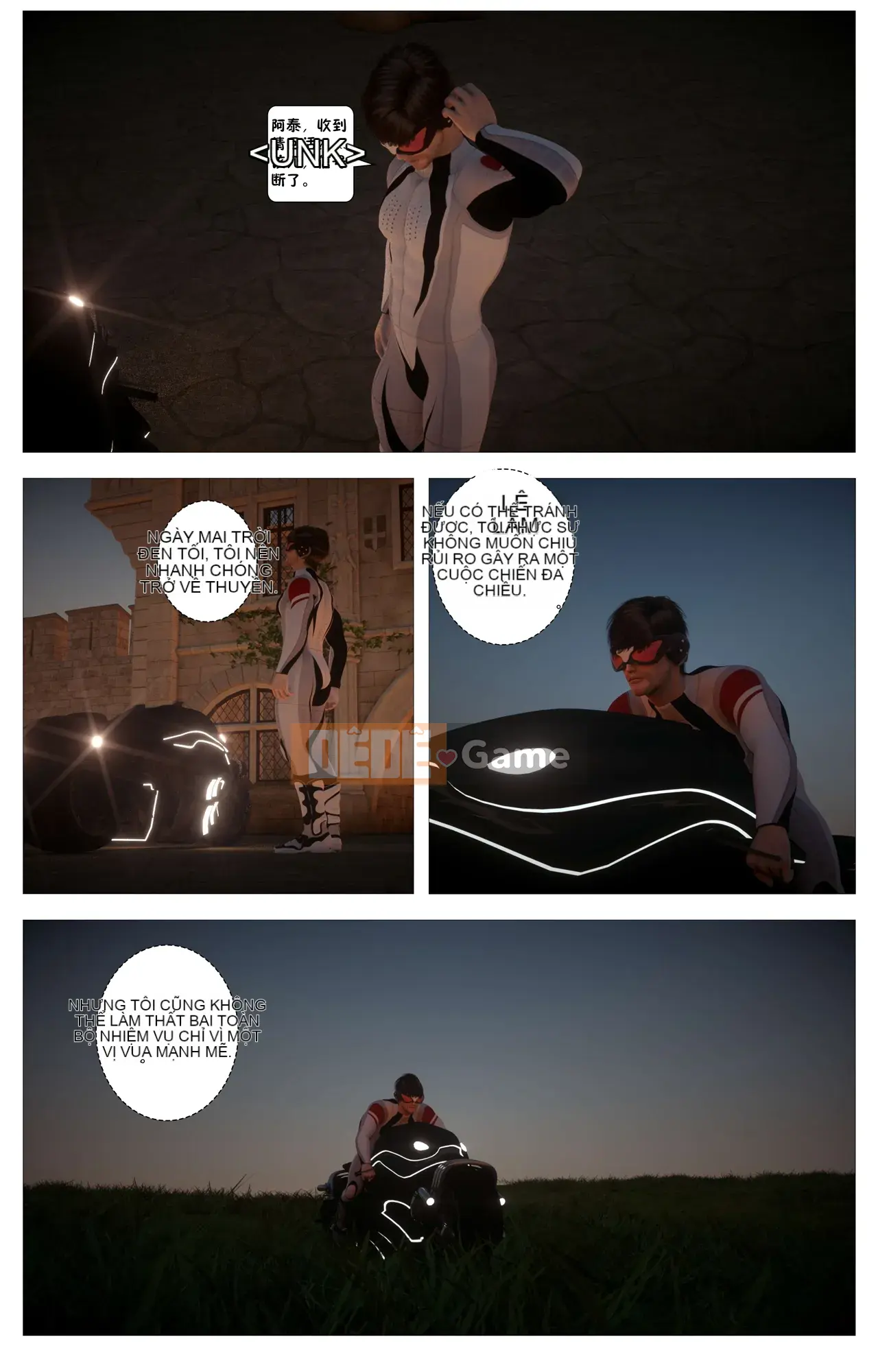 [Đây là Evil X Chaos Heart Sea Sinicization Group][G9MPcomics] Shadow Ranger Zero Phần 2: Giữa hai thế giới