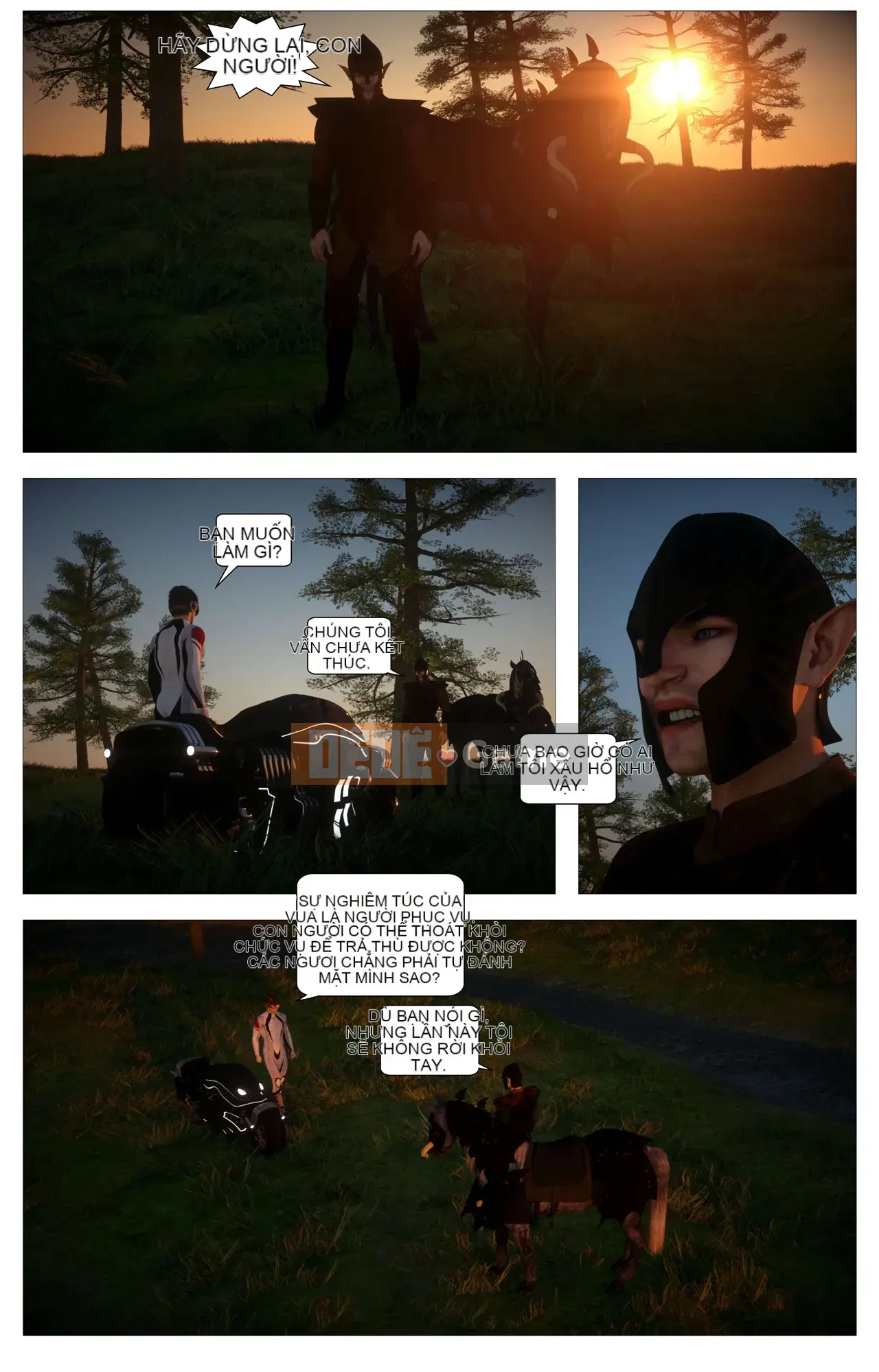 [Đây là Evil X Chaos Heart Sea Sinicization Group][G9MPcomics] Shadow Ranger Zero Phần 2: Giữa hai thế giới