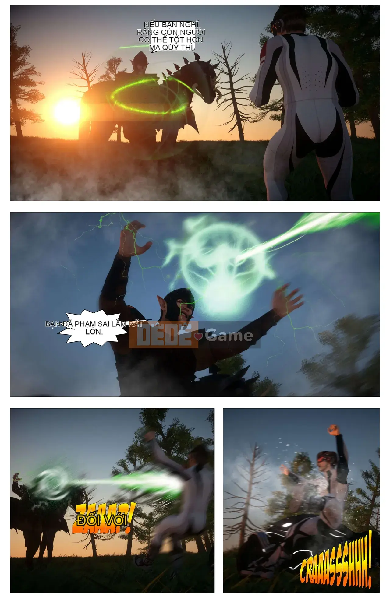 [Đây là Evil X Chaos Heart Sea Sinicization Group][G9MPcomics] Shadow Ranger Zero Phần 2: Giữa hai thế giới