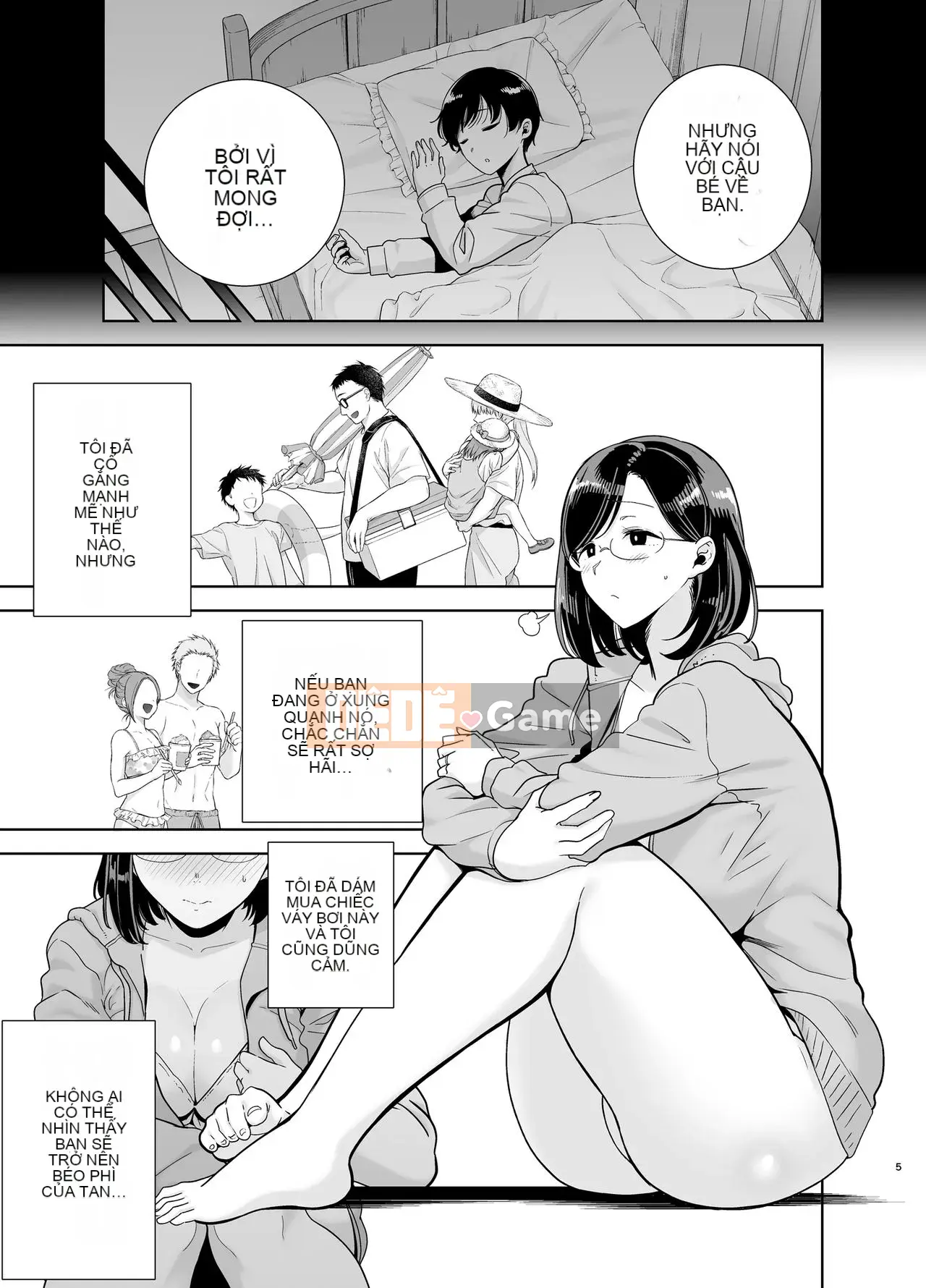 [CHƠI BÚP BÊ (Kurosu Gatari)] Natsutsuma ~Natsu, Ryokan, Vợ rơi vào tay Nampa Men~