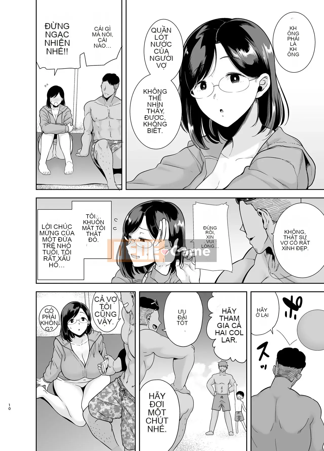 [CHƠI BÚP BÊ (Kurosu Gatari)] Natsutsuma ~Natsu, Ryokan, Vợ rơi vào tay Nampa Men~