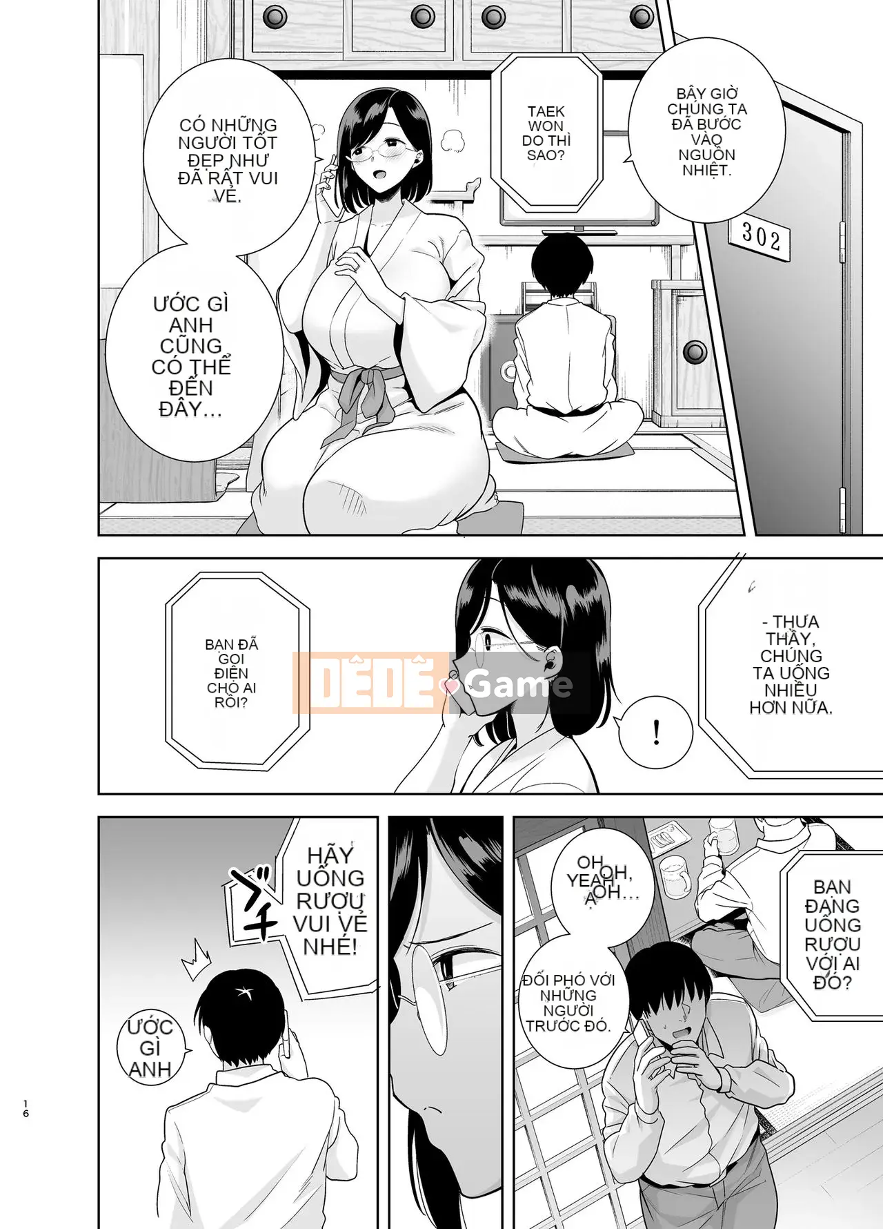 [CHƠI BÚP BÊ (Kurosu Gatari)] Natsutsuma ~Natsu, Ryokan, Vợ rơi vào tay Nampa Men~