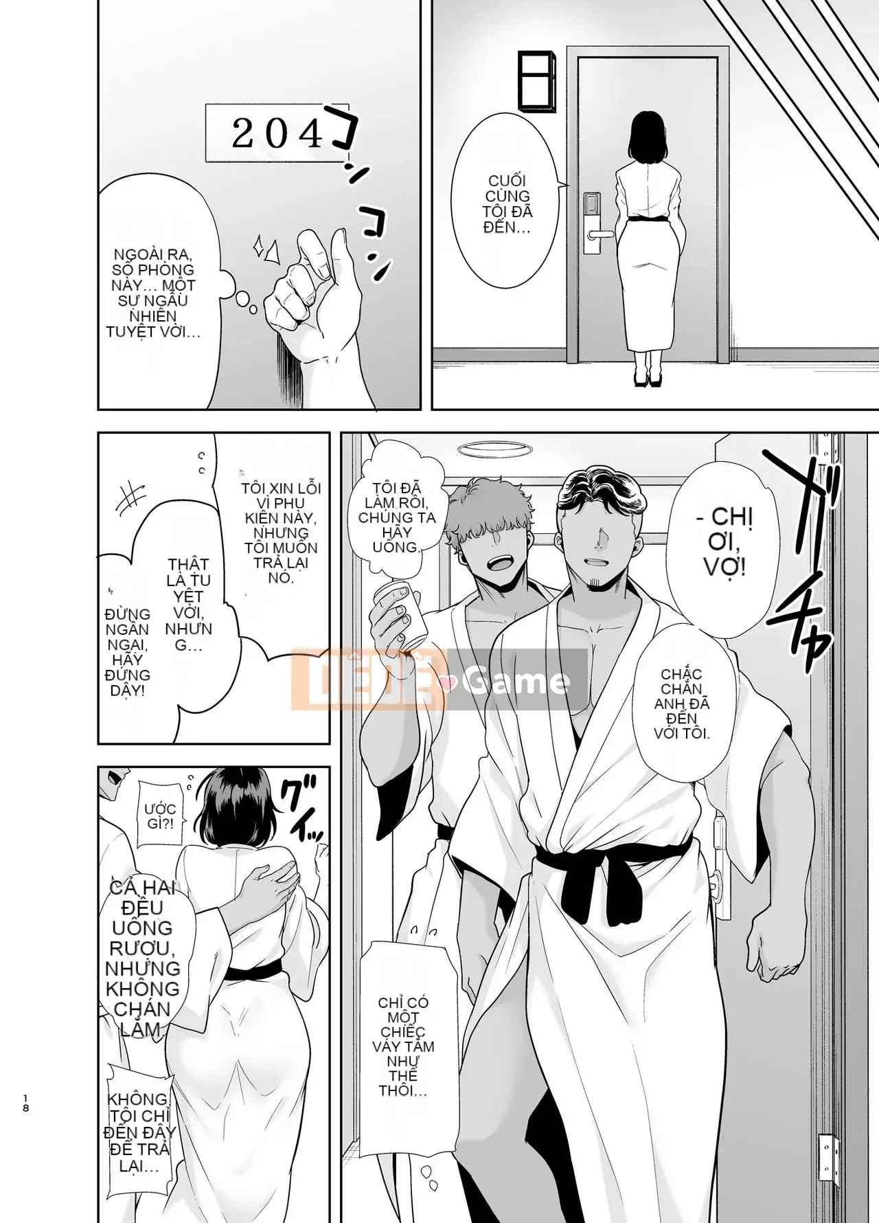 [CHƠI BÚP BÊ (Kurosu Gatari)] Natsutsuma ~Natsu, Ryokan, Vợ rơi vào tay Nampa Men~