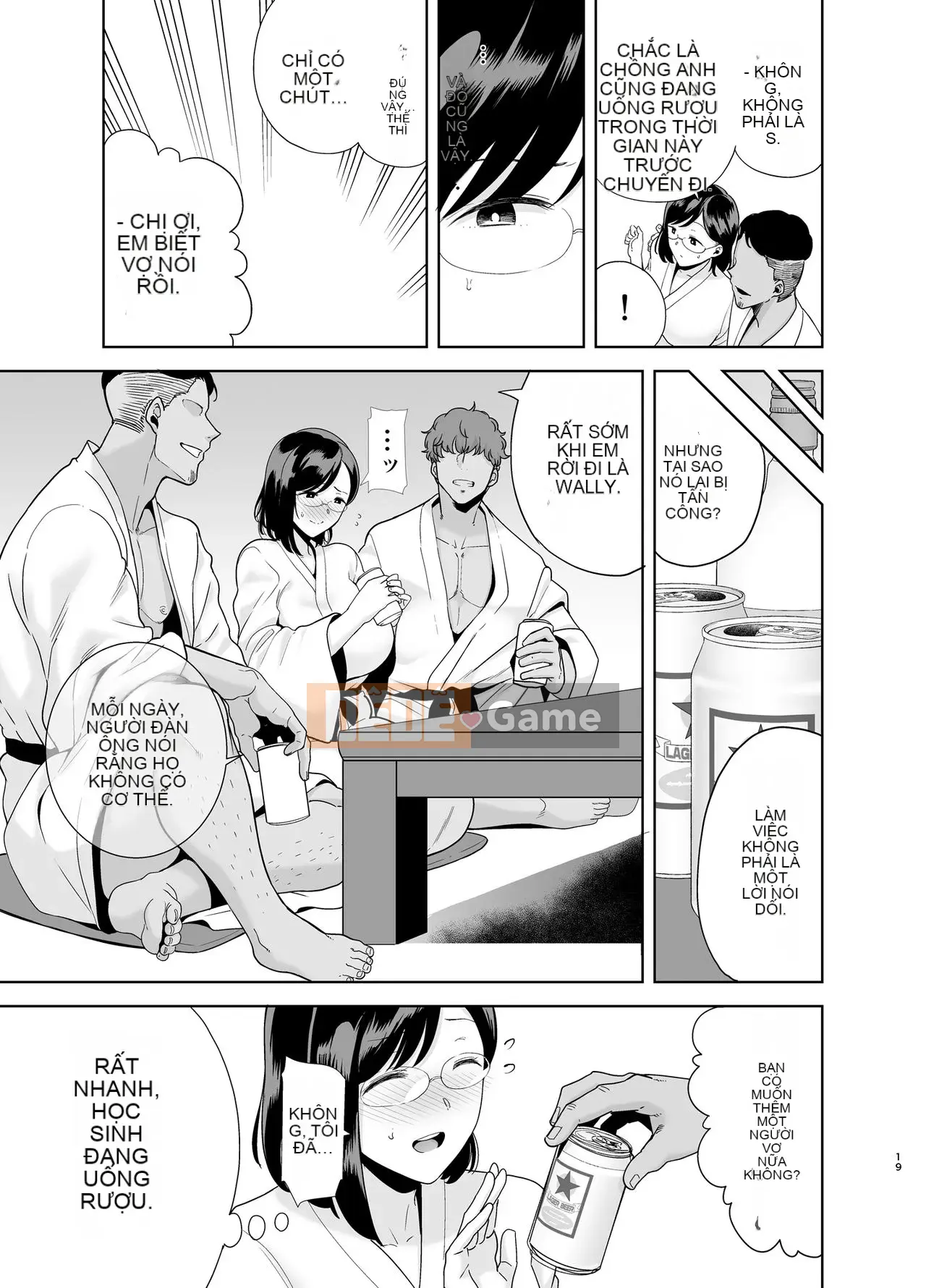 [CHƠI BÚP BÊ (Kurosu Gatari)] Natsutsuma ~Natsu, Ryokan, Vợ rơi vào tay Nampa Men~