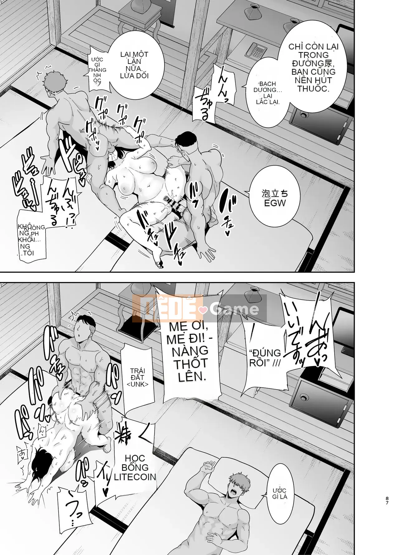 [CHƠI BÚP BÊ (Kurosu Gatari)] Natsutsuma ~Natsu, Ryokan, Vợ rơi vào tay Nampa Men~