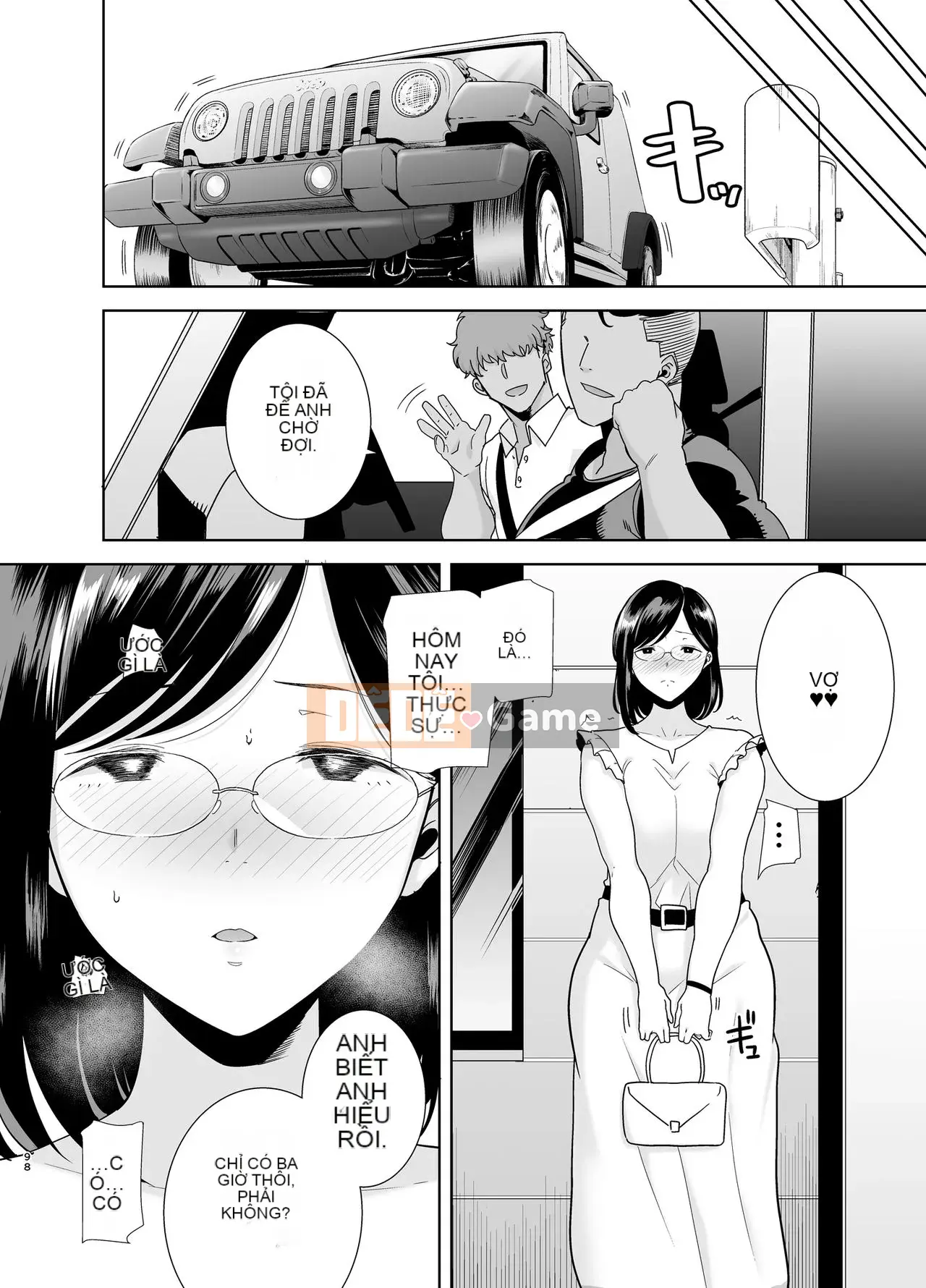 [CHƠI BÚP BÊ (Kurosu Gatari)] Natsutsuma ~Natsu, Ryokan, Vợ rơi vào tay Nampa Men~