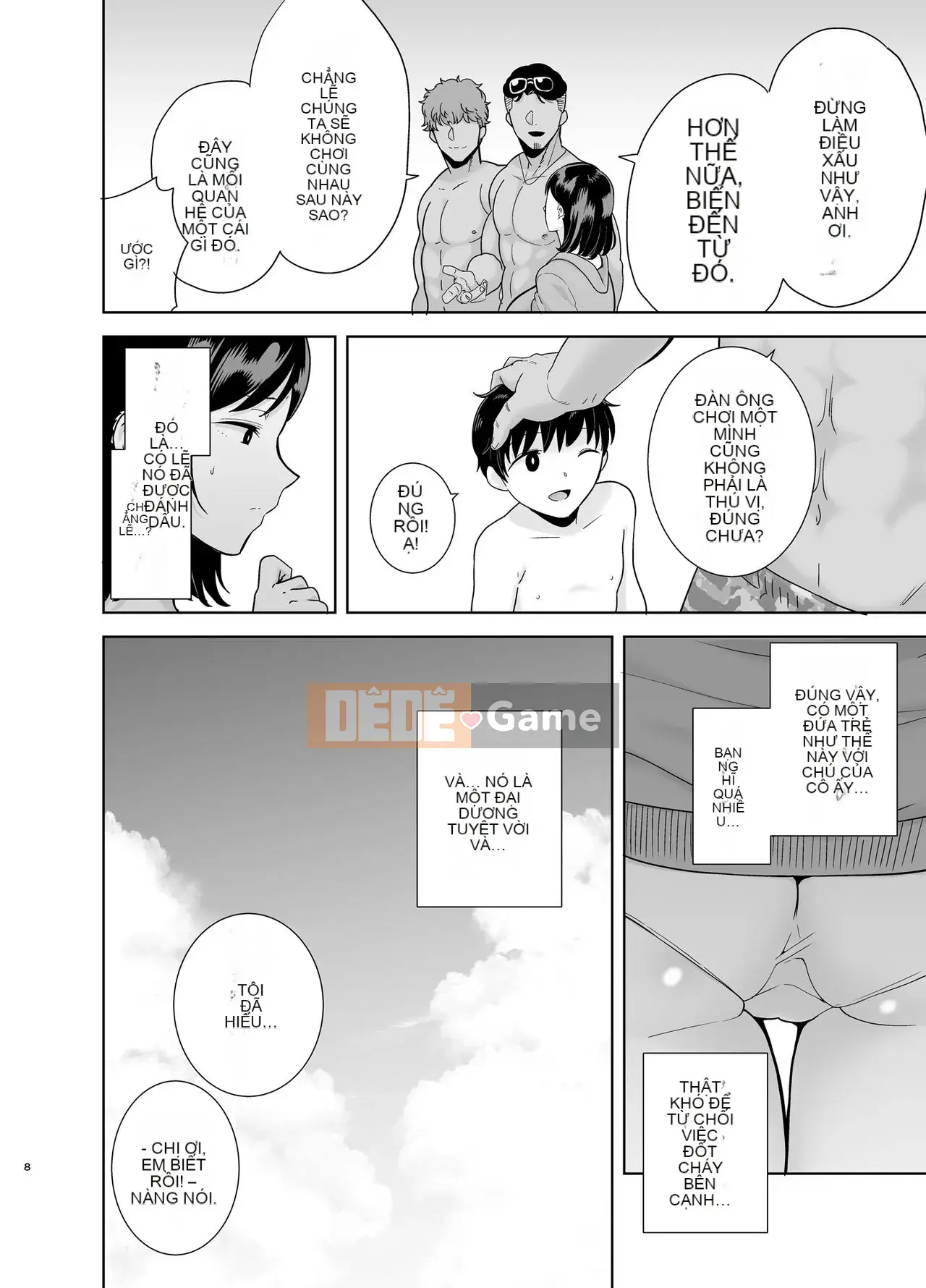 [CHƠI BÚP BÊ (Kurosu Gatari)] Natsutsuma ~Natsu, Ryokan, Vợ rơi vào tay Nampa Men~