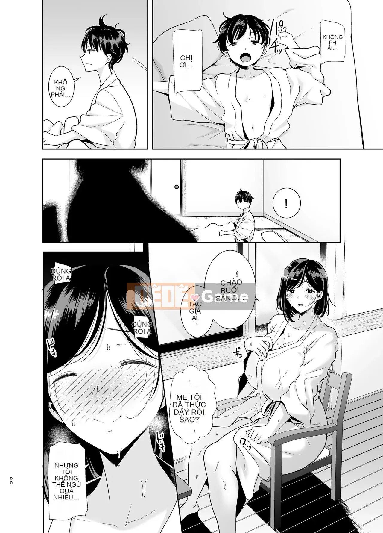 [CHƠI BÚP BÊ (Kurosu Gatari)] Natsutsuma ~Natsu, Ryokan, Vợ rơi vào tay Nampa Men~