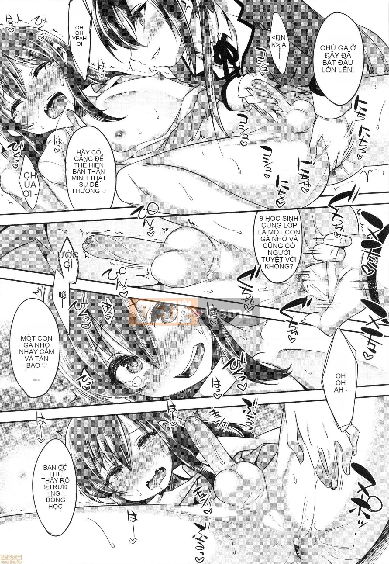 [Kenji Nanamatsu] Sự xấu hổ của bạn thật dễ thương ~Otokotachi no Konbinezon~ [Tiếng Trung] [Không kiểm duyệt]