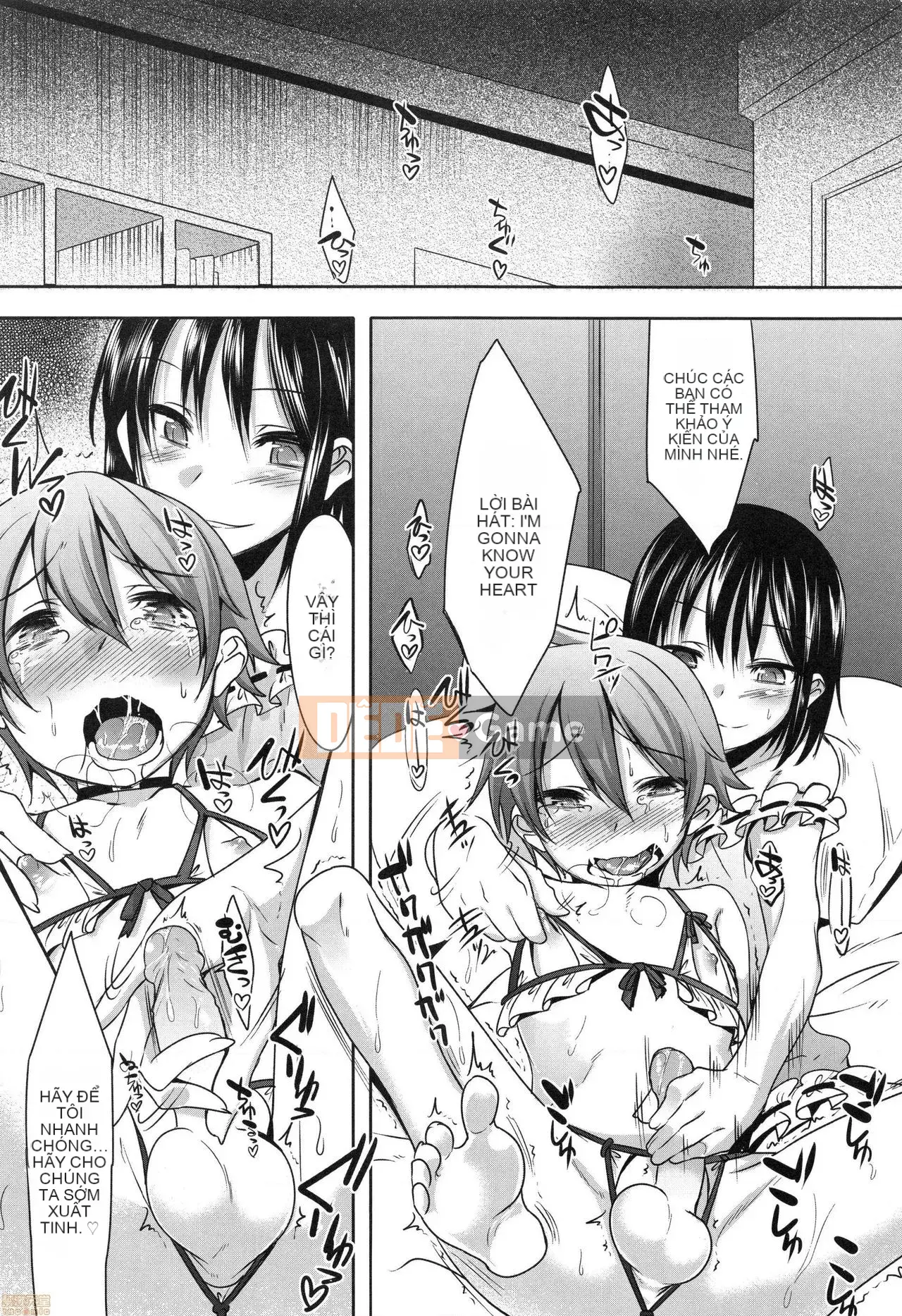 [Kenji Nanamatsu] Sự xấu hổ của bạn thật dễ thương ~Otokotachi no Konbinezon~ [Tiếng Trung] [Không kiểm duyệt]