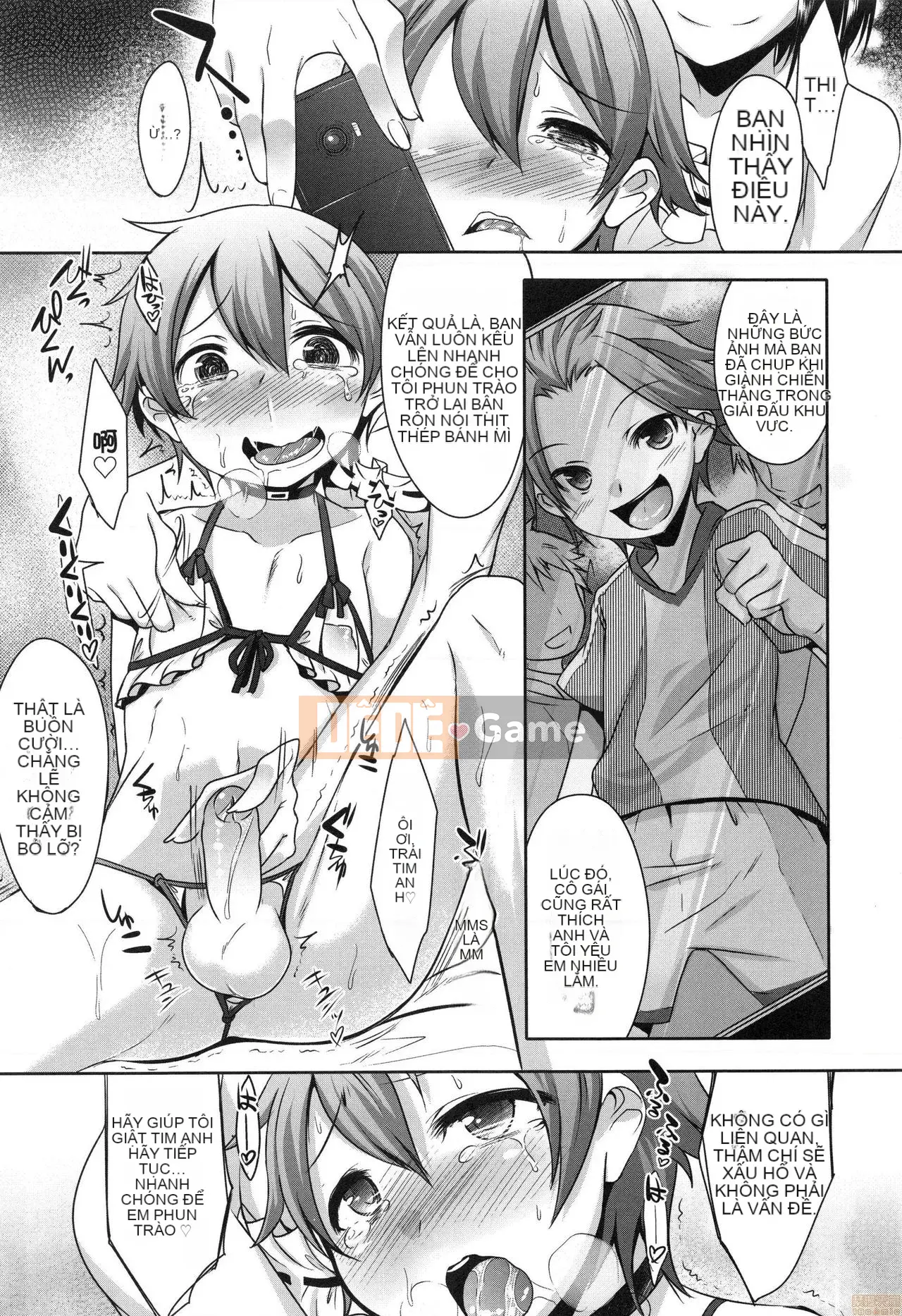 [Kenji Nanamatsu] Sự xấu hổ của bạn thật dễ thương ~Otokotachi no Konbinezon~ [Tiếng Trung] [Không kiểm duyệt]