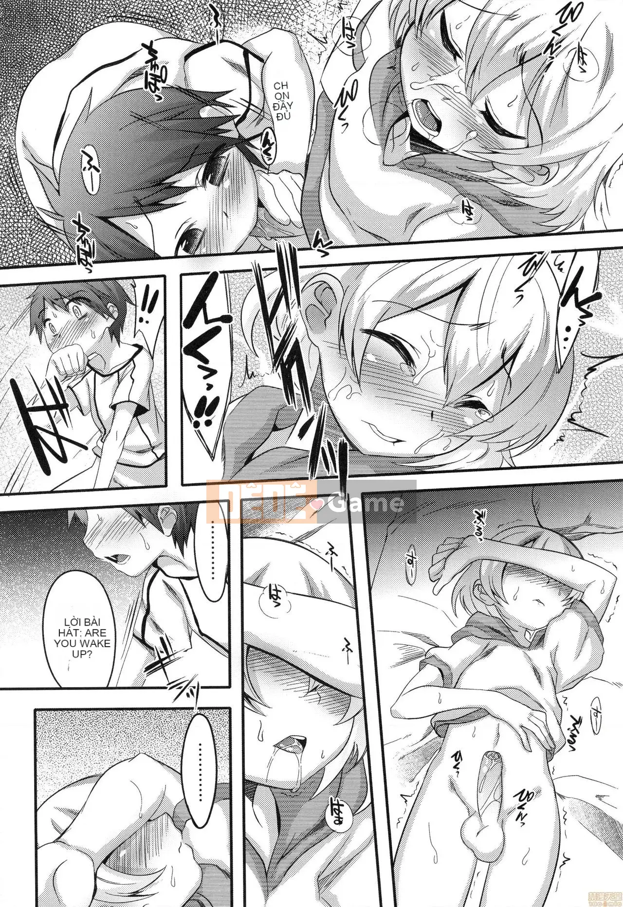 [Kenji Nanamatsu] Sự xấu hổ của bạn thật dễ thương ~Otokotachi no Konbinezon~ [Tiếng Trung] [Không kiểm duyệt]