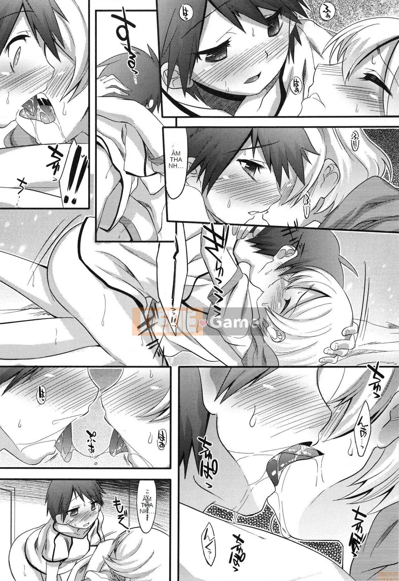 [Kenji Nanamatsu] Sự xấu hổ của bạn thật dễ thương ~Otokotachi no Konbinezon~ [Tiếng Trung] [Không kiểm duyệt]