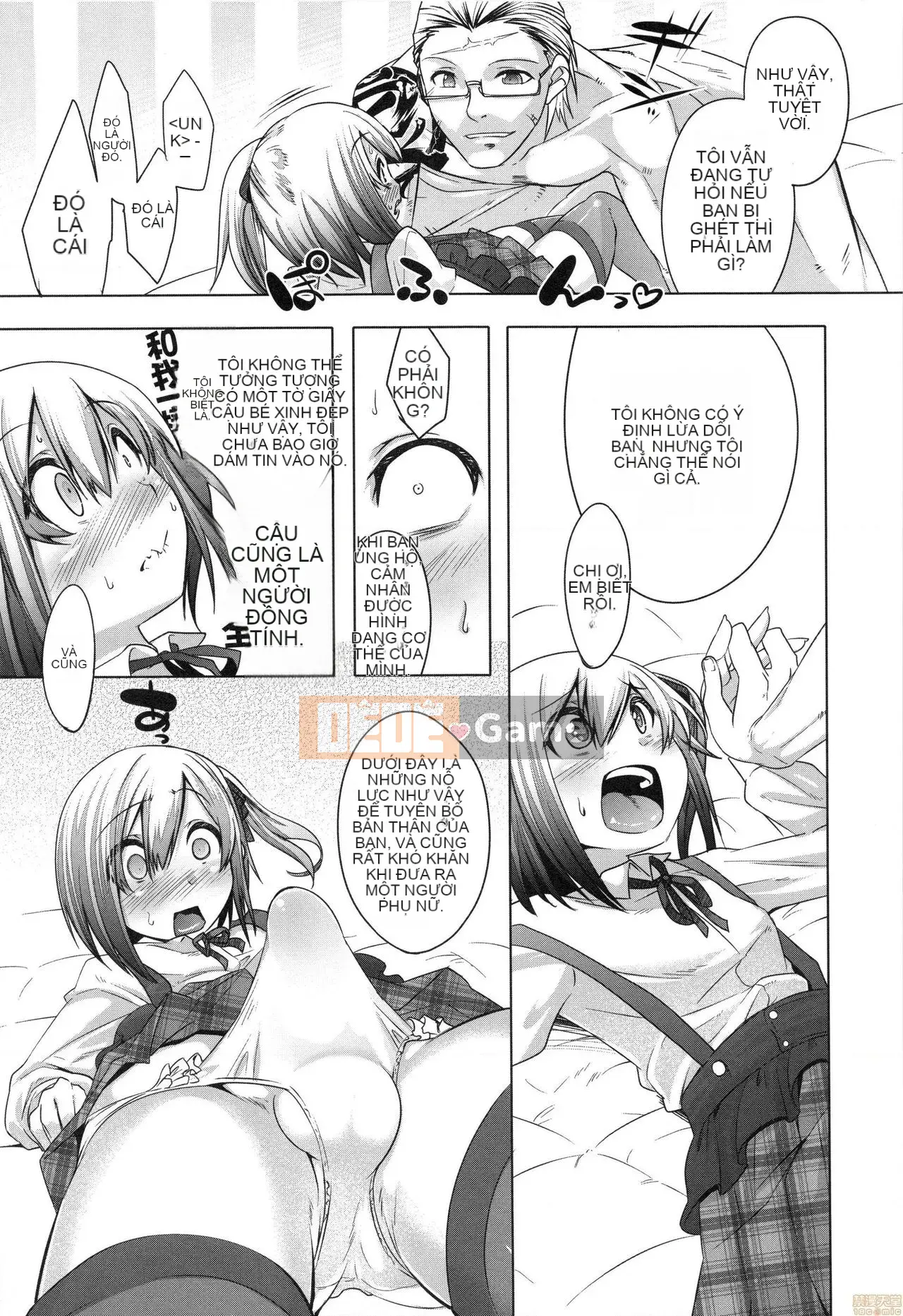 [Kenji Nanamatsu] Sự xấu hổ của bạn thật dễ thương ~Otokotachi no Konbinezon~ [Tiếng Trung] [Không kiểm duyệt]