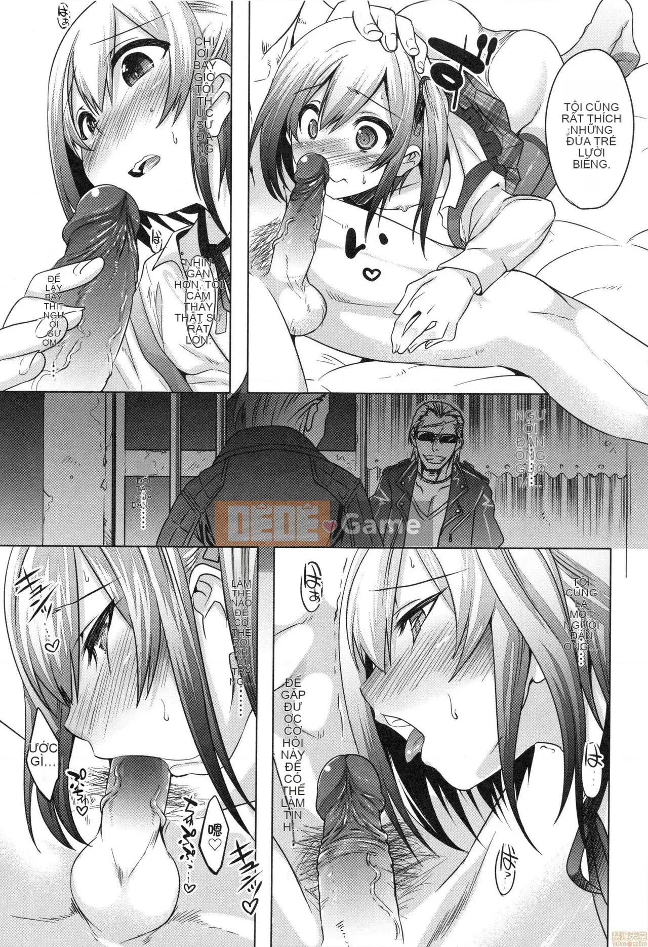 [Kenji Nanamatsu] Sự xấu hổ của bạn thật dễ thương ~Otokotachi no Konbinezon~ [Tiếng Trung] [Không kiểm duyệt]