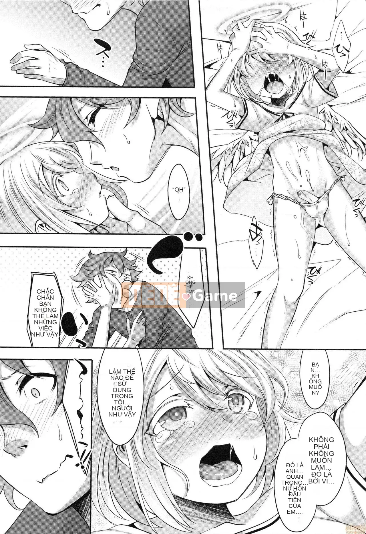 [Kenji Nanamatsu] Sự xấu hổ của bạn thật dễ thương ~Otokotachi no Konbinezon~ [Tiếng Trung] [Không kiểm duyệt]