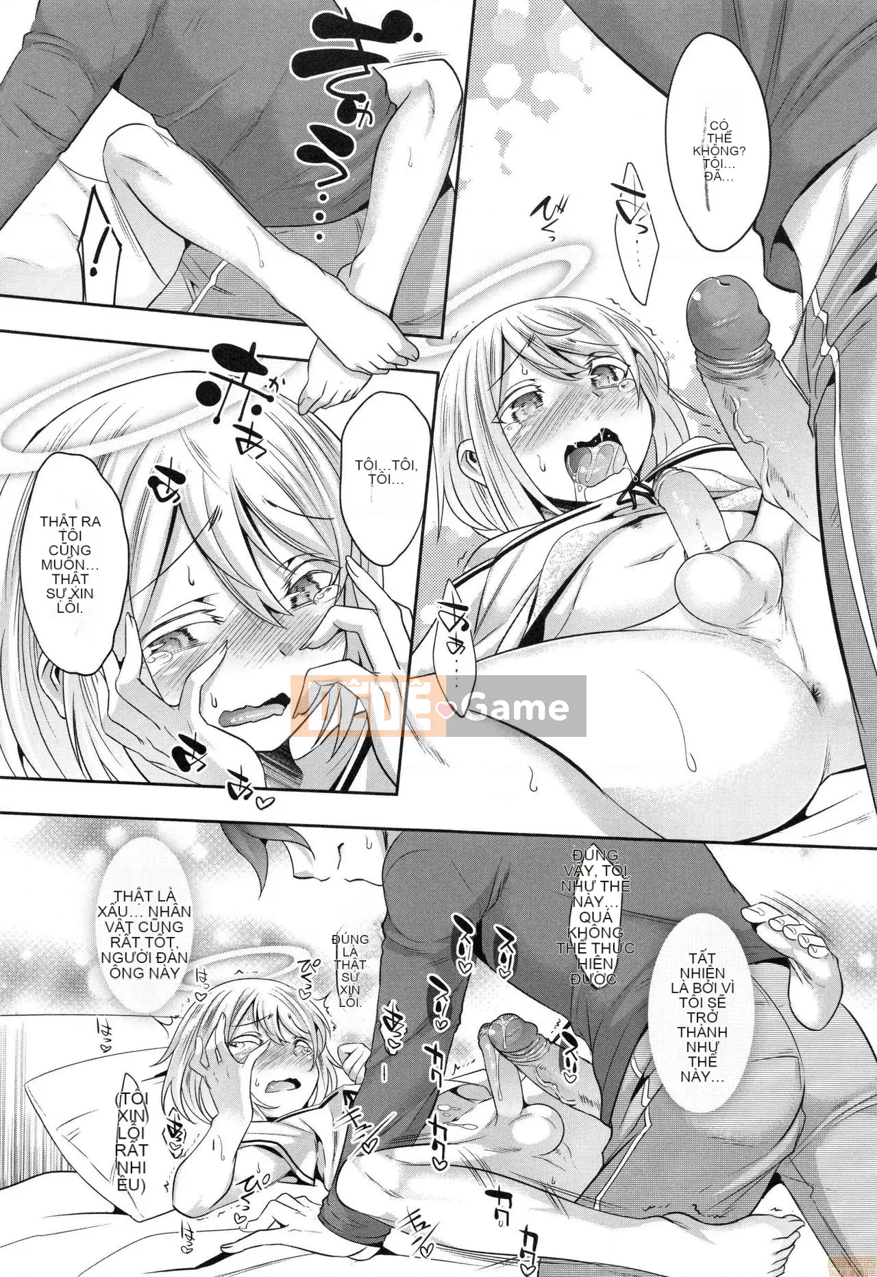 [Kenji Nanamatsu] Sự xấu hổ của bạn thật dễ thương ~Otokotachi no Konbinezon~ [Tiếng Trung] [Không kiểm duyệt]