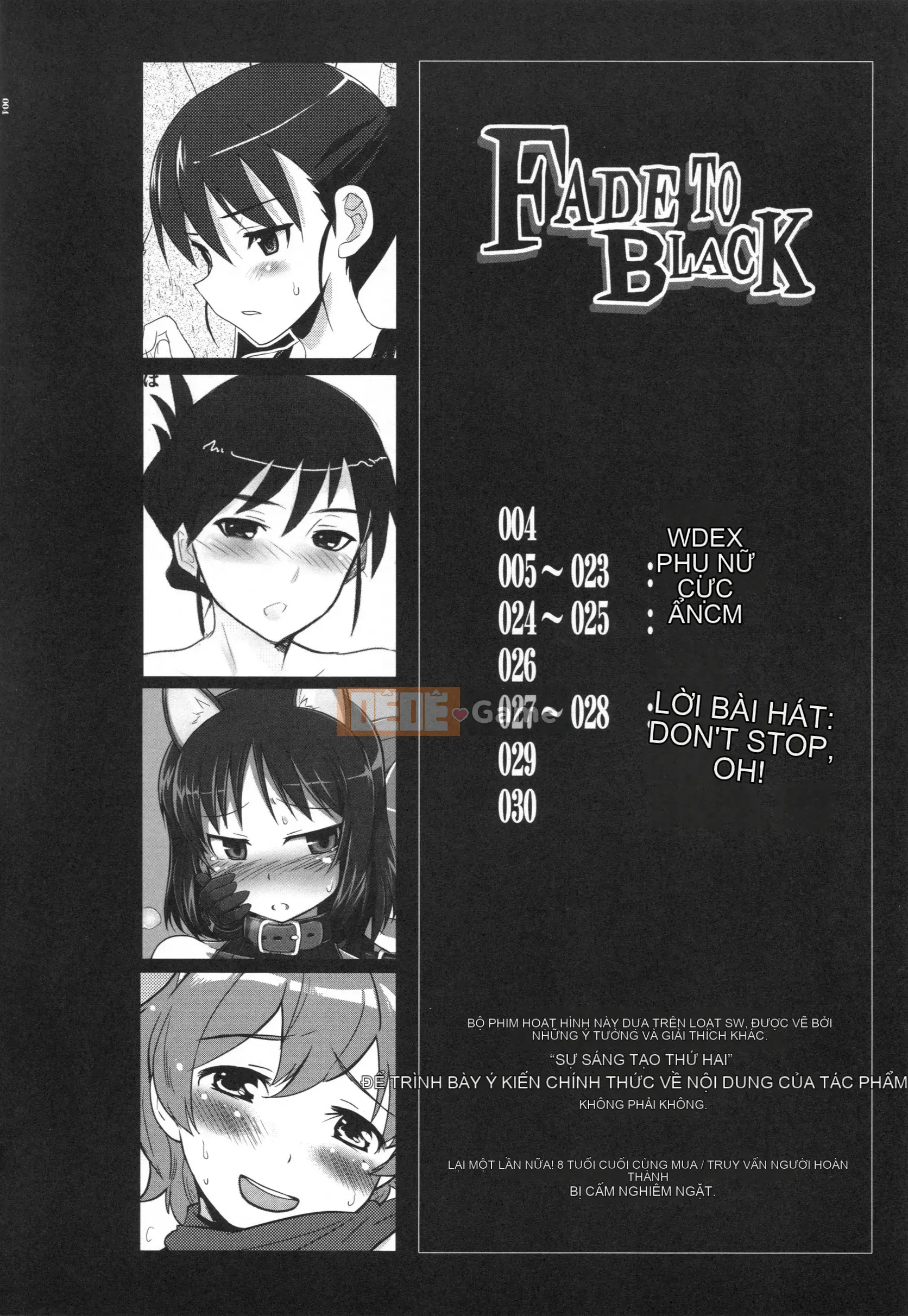 [INFINITY DRIVE (Kyogoku Shin)] FADE TO BLACK (Strike Witches)