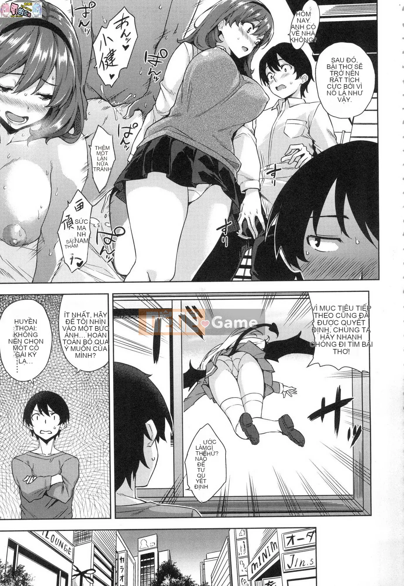 [Kamigemono Yuu] Akuma de JK!+ Tờ rơi 4P [Đã kiểm duyệt]