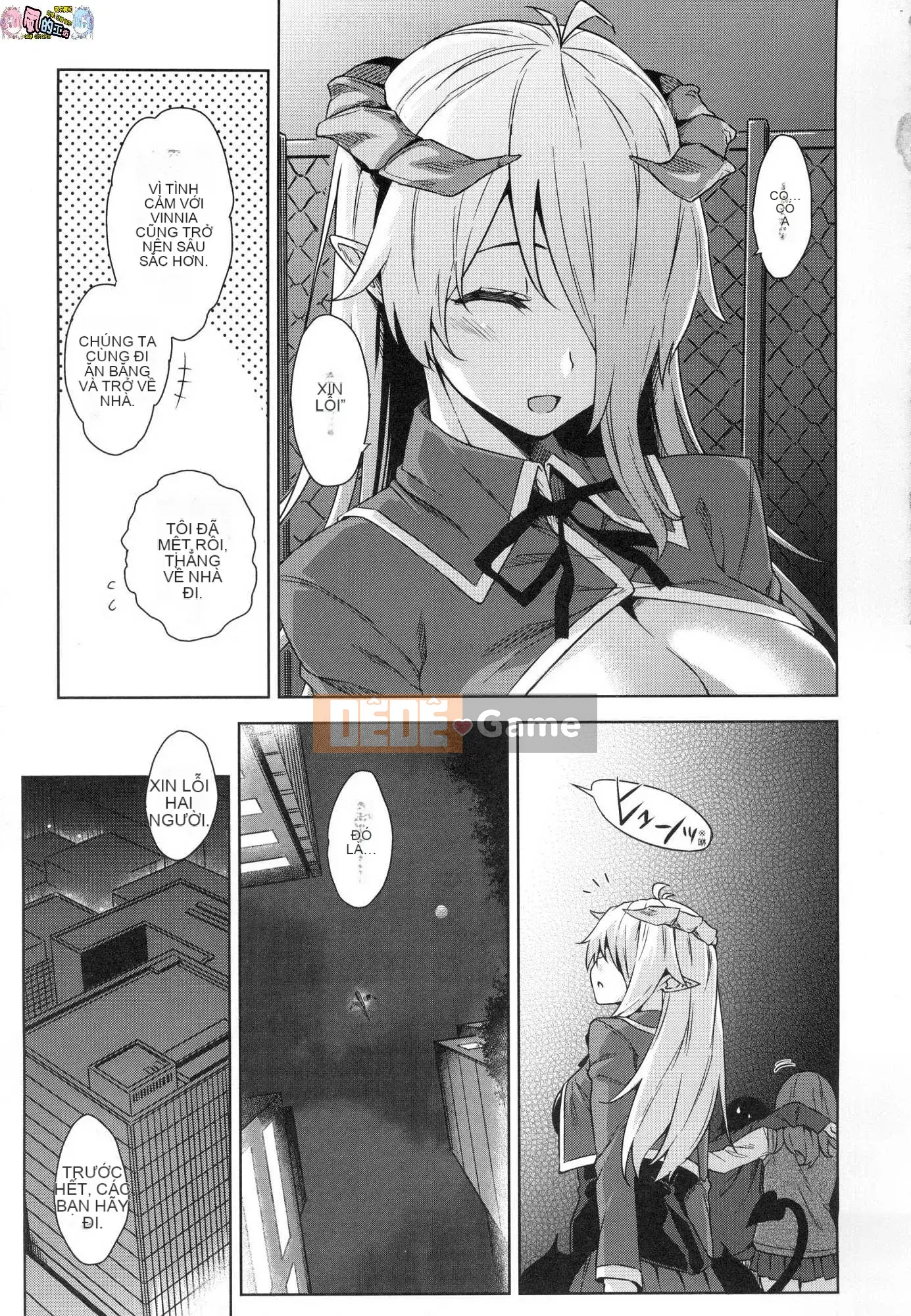 [Kamigemono Yuu] Akuma de JK!+ Tờ rơi 4P [Đã kiểm duyệt]