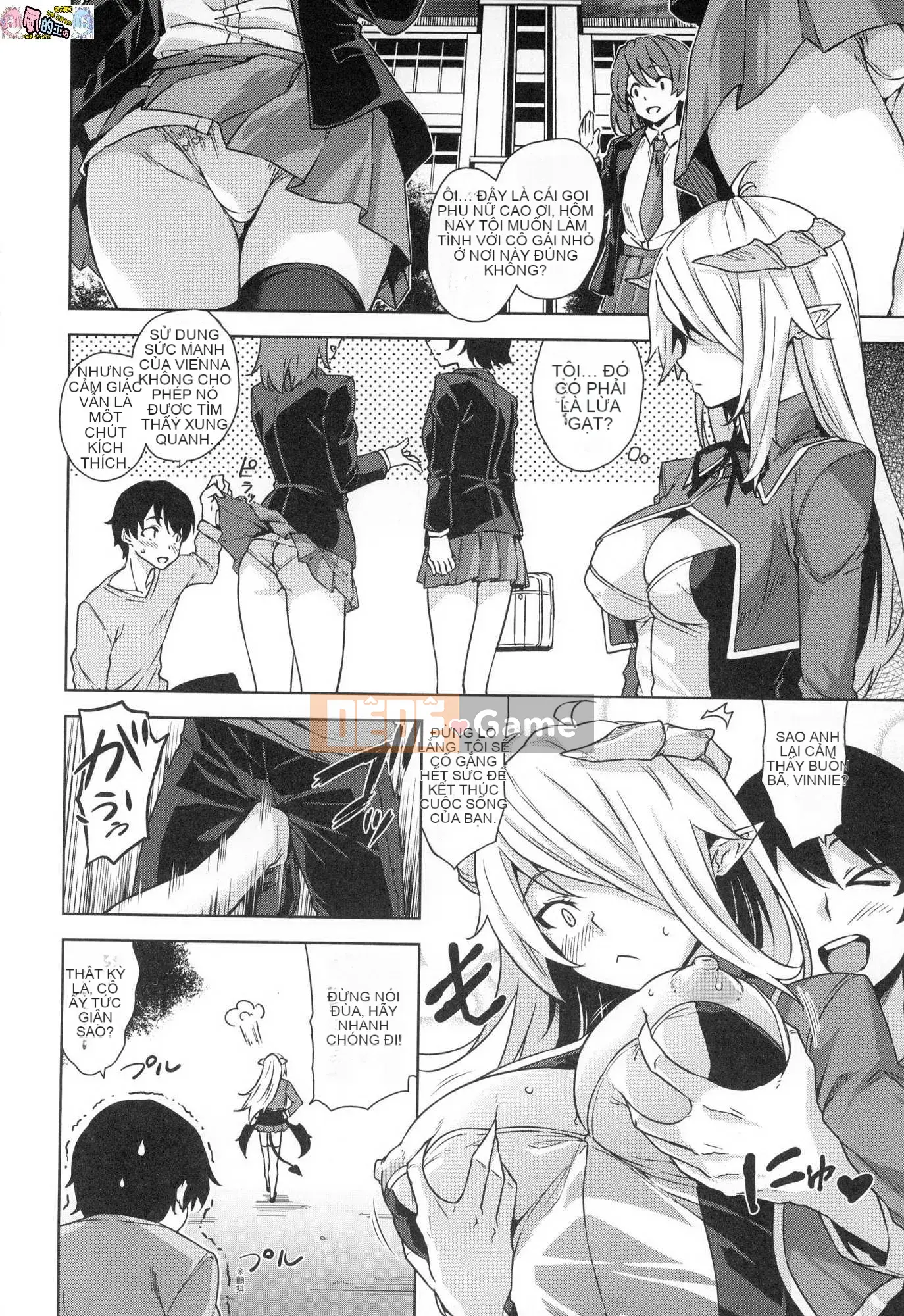 [Kamigemono Yuu] Akuma de JK!+ Tờ rơi 4P [Đã kiểm duyệt]