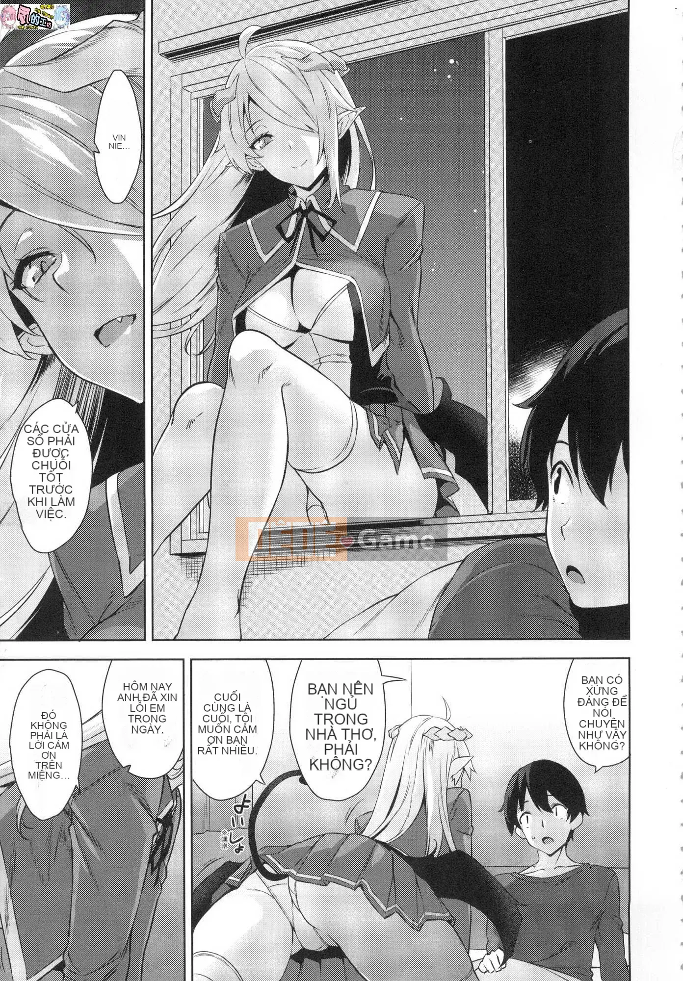 [Kamigemono Yuu] Akuma de JK!+ Tờ rơi 4P [Đã kiểm duyệt]