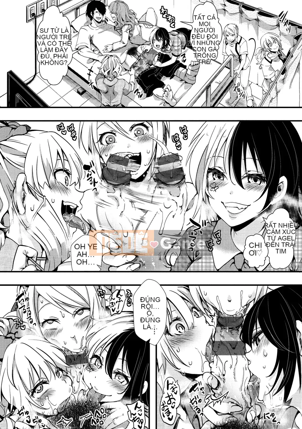 [Cửa hàng đồ chơi Iketaki] Nhân loại (♀) All-Gal Creampie Orgy 365 Days [Digital]