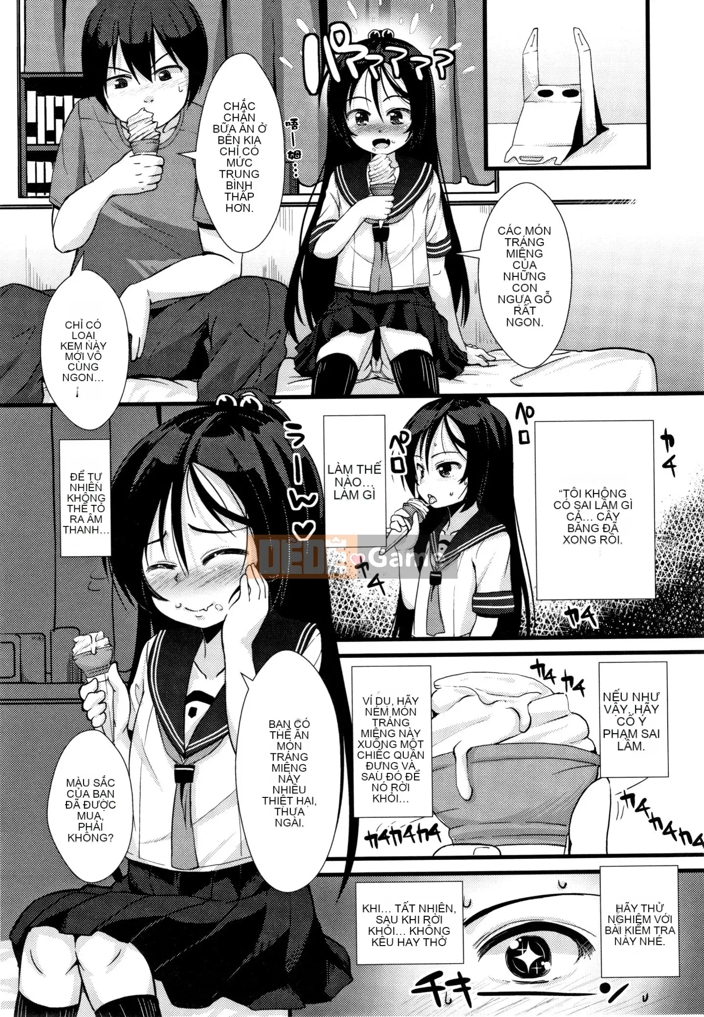 [Ten Yi Tong Document Bong Han] [Mamezou] Một lỗ nhỏ thì sao?