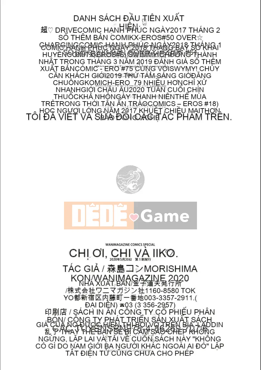 [Morishima Kon] Onee-san gửi Iikoto