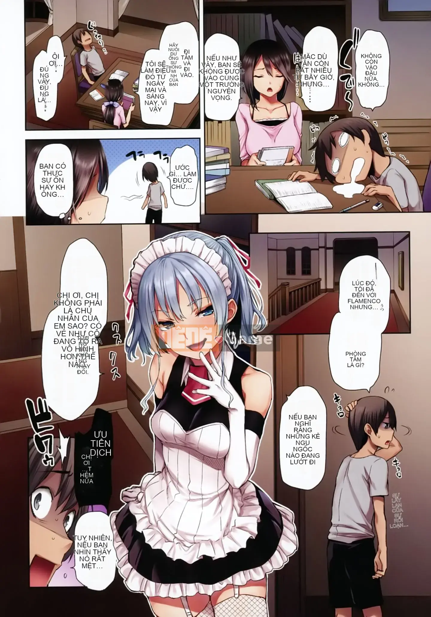 [Michikingu] Làm Azato + Tập sách 8P