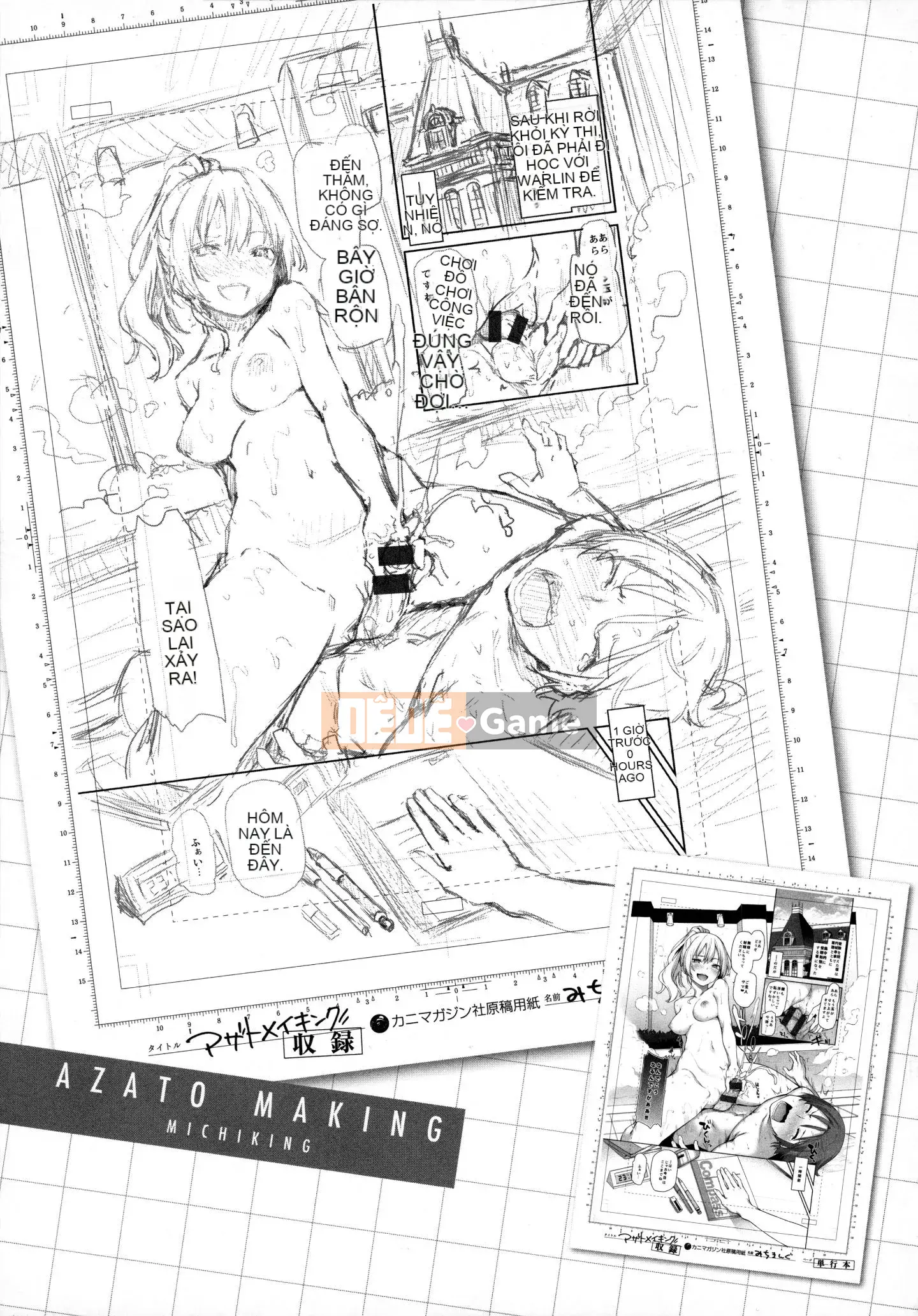 [Michikingu] Làm Azato + Tập sách 8P