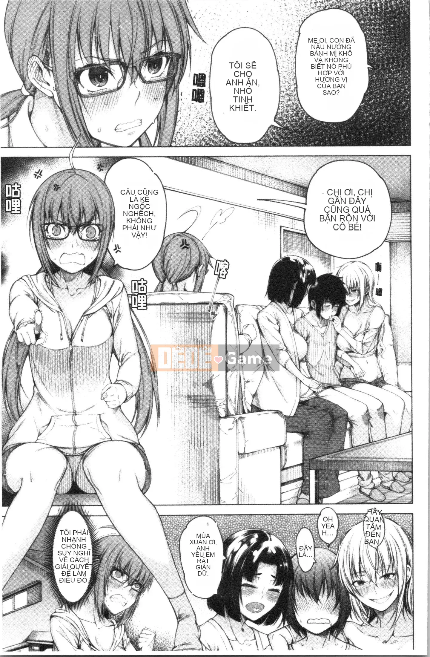 [4K Hankagumi][Tarakan] Cú đấm của anh ấy là điều của ba chị em