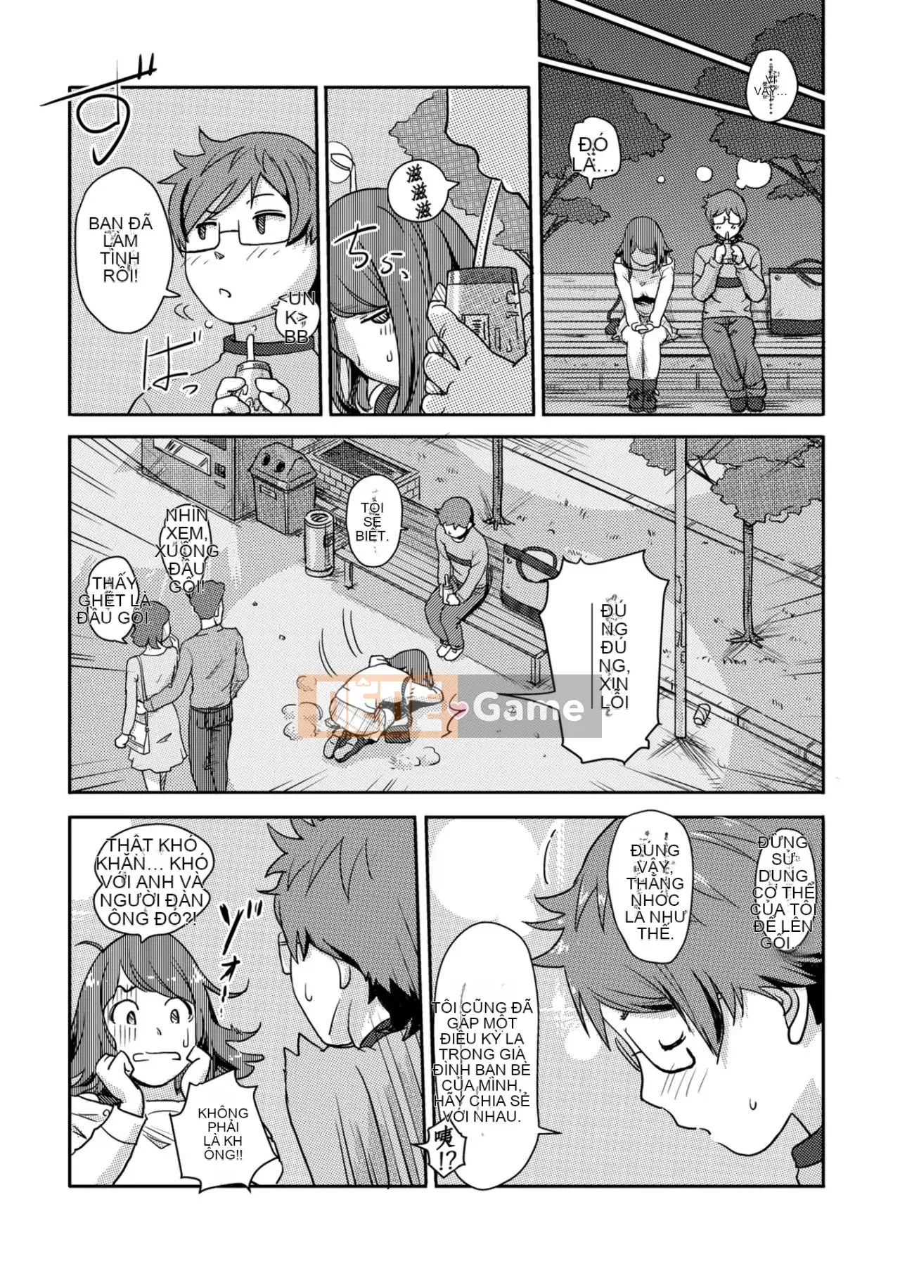 Trao đổi niềm vui, lần đầu trải nghiệm cơ thể phụ nữ