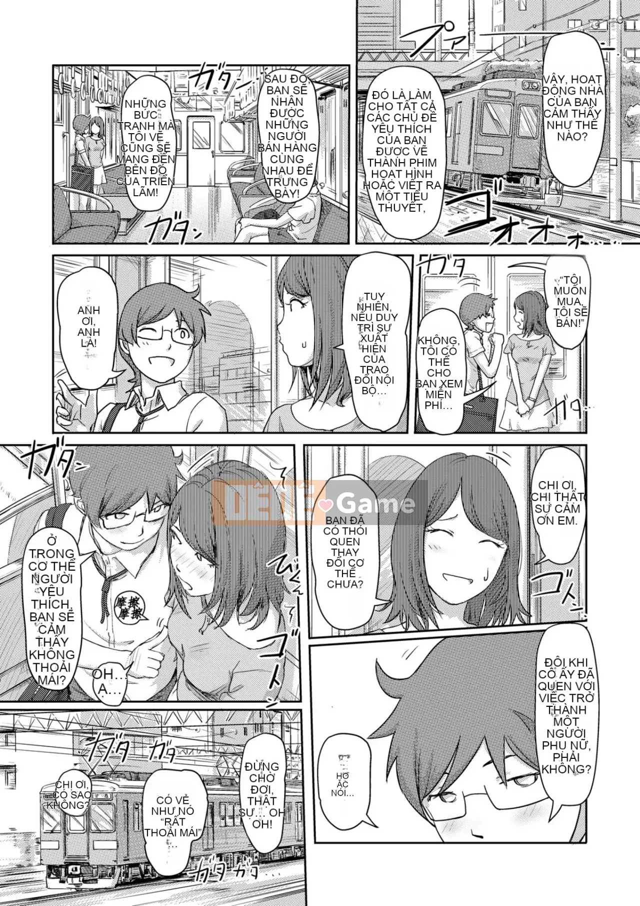 Trao đổi niềm vui, lần đầu trải nghiệm cơ thể phụ nữ