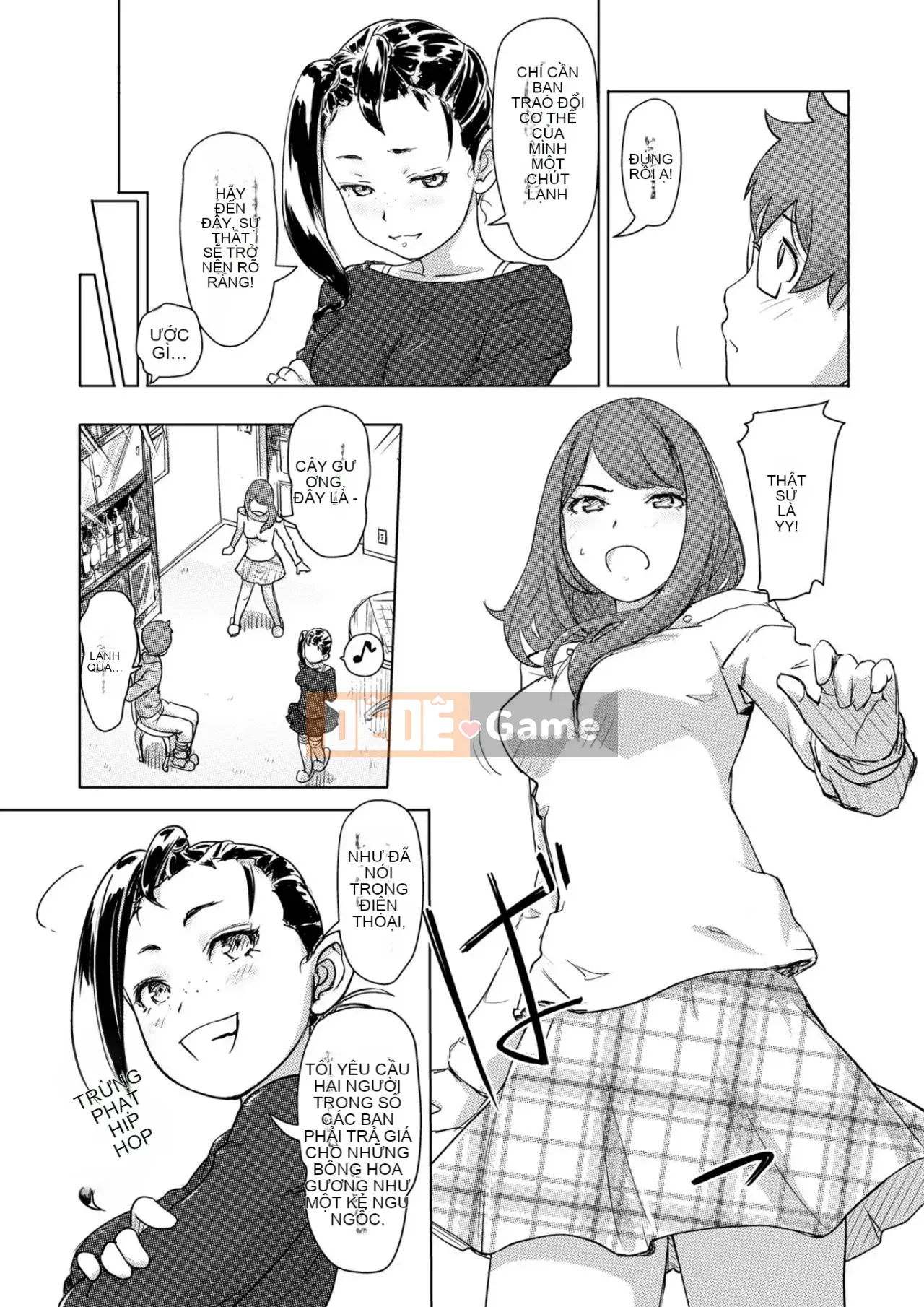 Trao đổi niềm vui, lần đầu trải nghiệm cơ thể phụ nữ