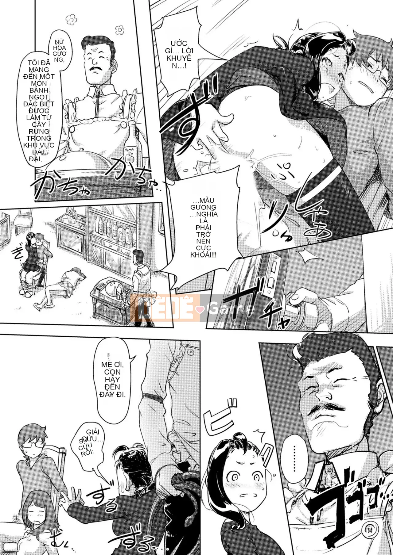 Trao đổi niềm vui, lần đầu trải nghiệm cơ thể phụ nữ