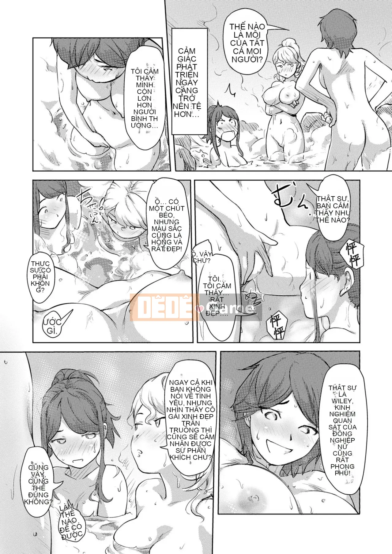 Trao đổi niềm vui, lần đầu trải nghiệm cơ thể phụ nữ