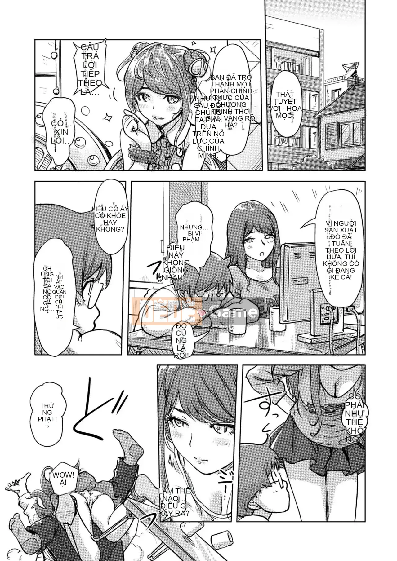 Trao đổi niềm vui, lần đầu trải nghiệm cơ thể phụ nữ