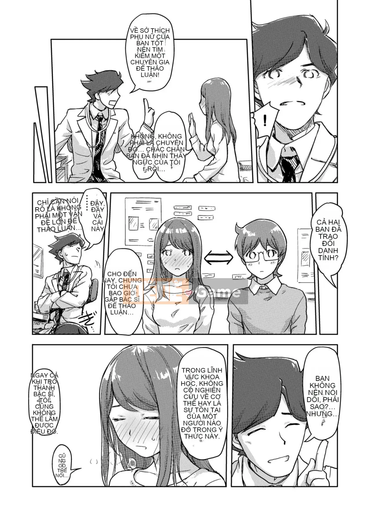 Trao đổi niềm vui, lần đầu trải nghiệm cơ thể phụ nữ