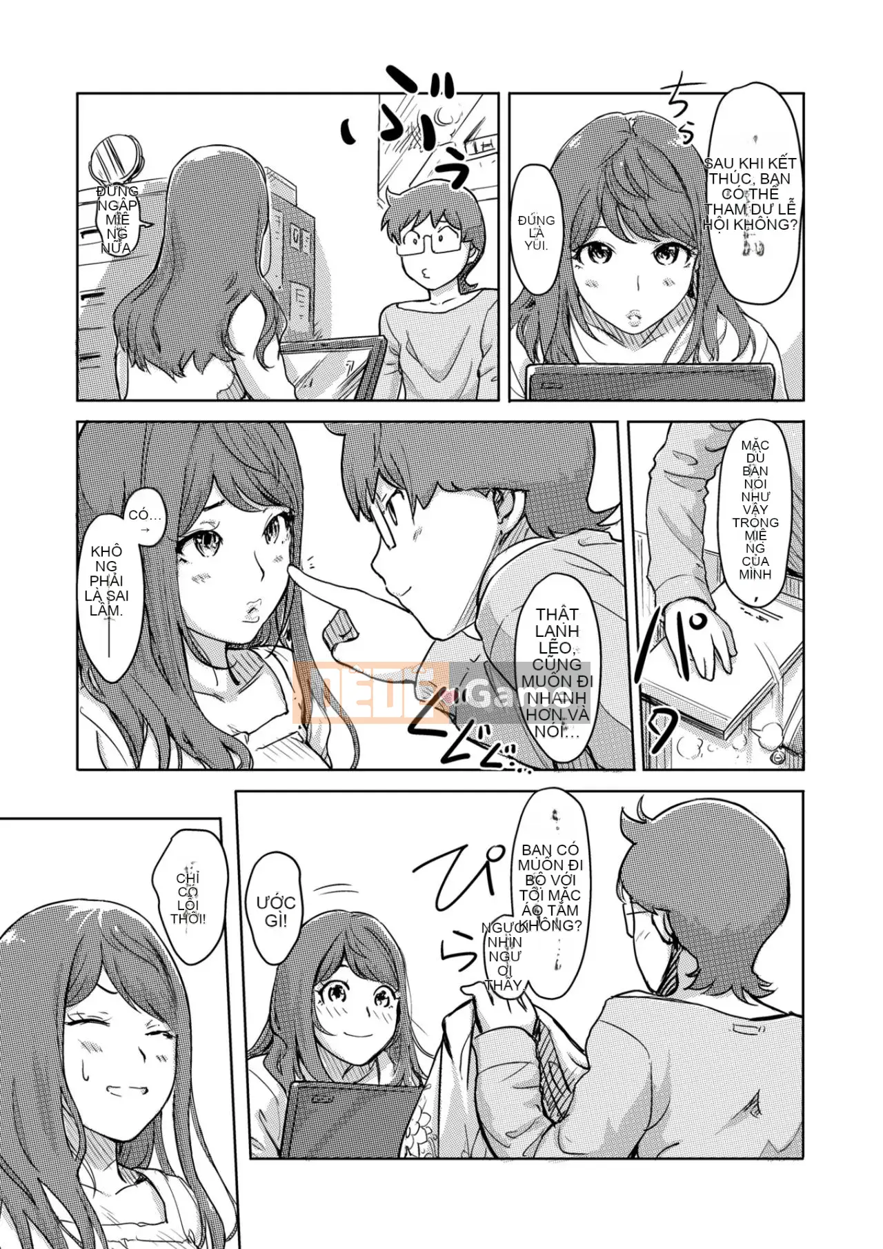 Trao đổi niềm vui, lần đầu trải nghiệm cơ thể phụ nữ