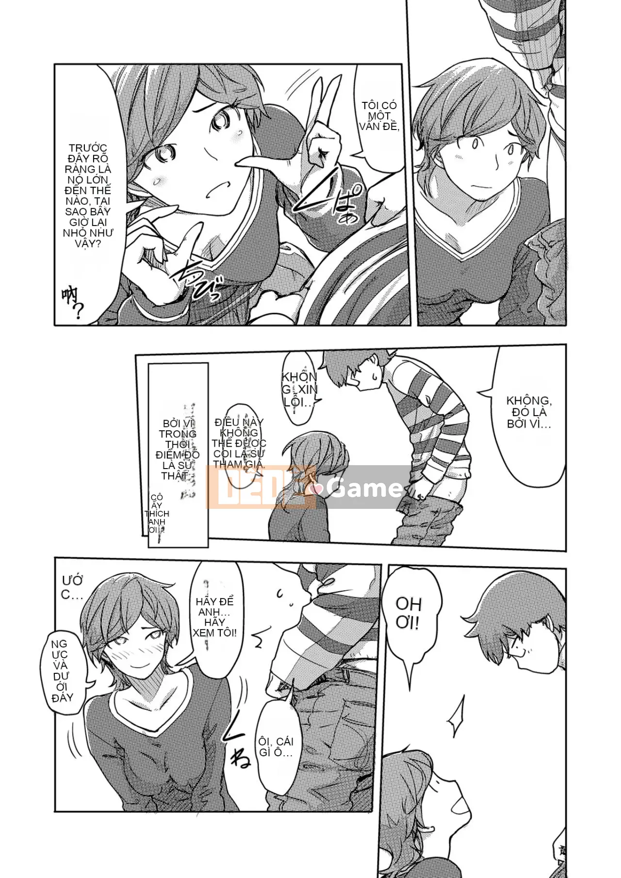 Trao đổi niềm vui, lần đầu trải nghiệm cơ thể phụ nữ