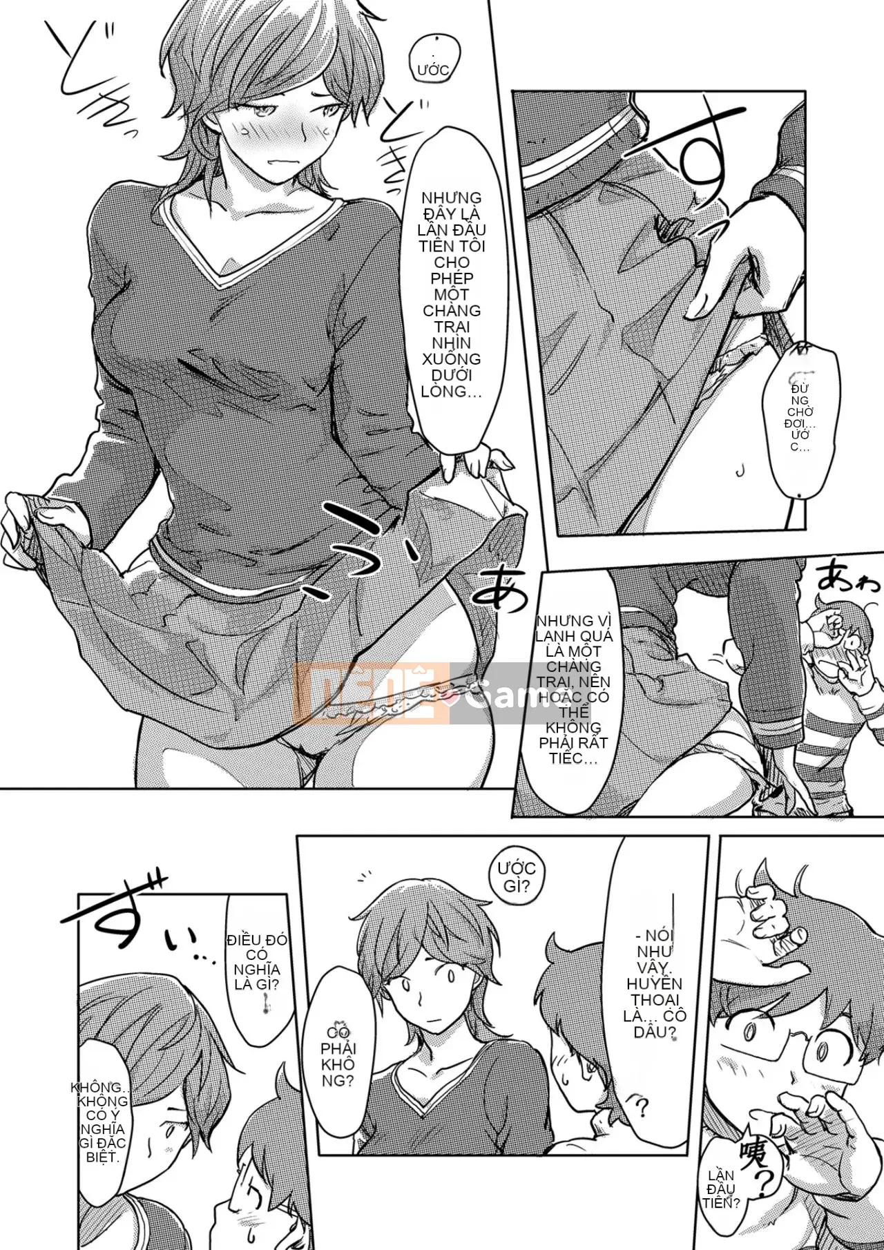 Trao đổi niềm vui, lần đầu trải nghiệm cơ thể phụ nữ