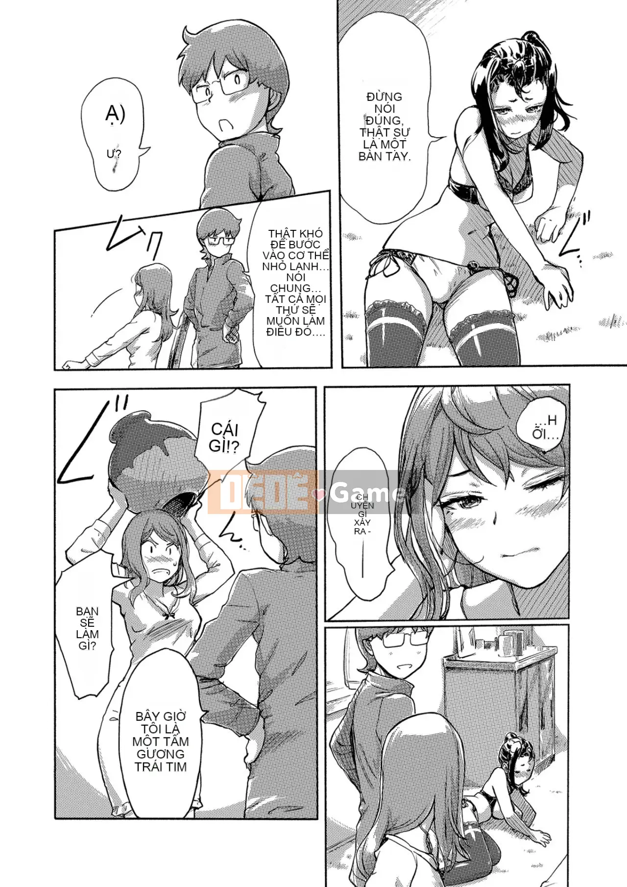 Trao đổi niềm vui, lần đầu trải nghiệm cơ thể phụ nữ