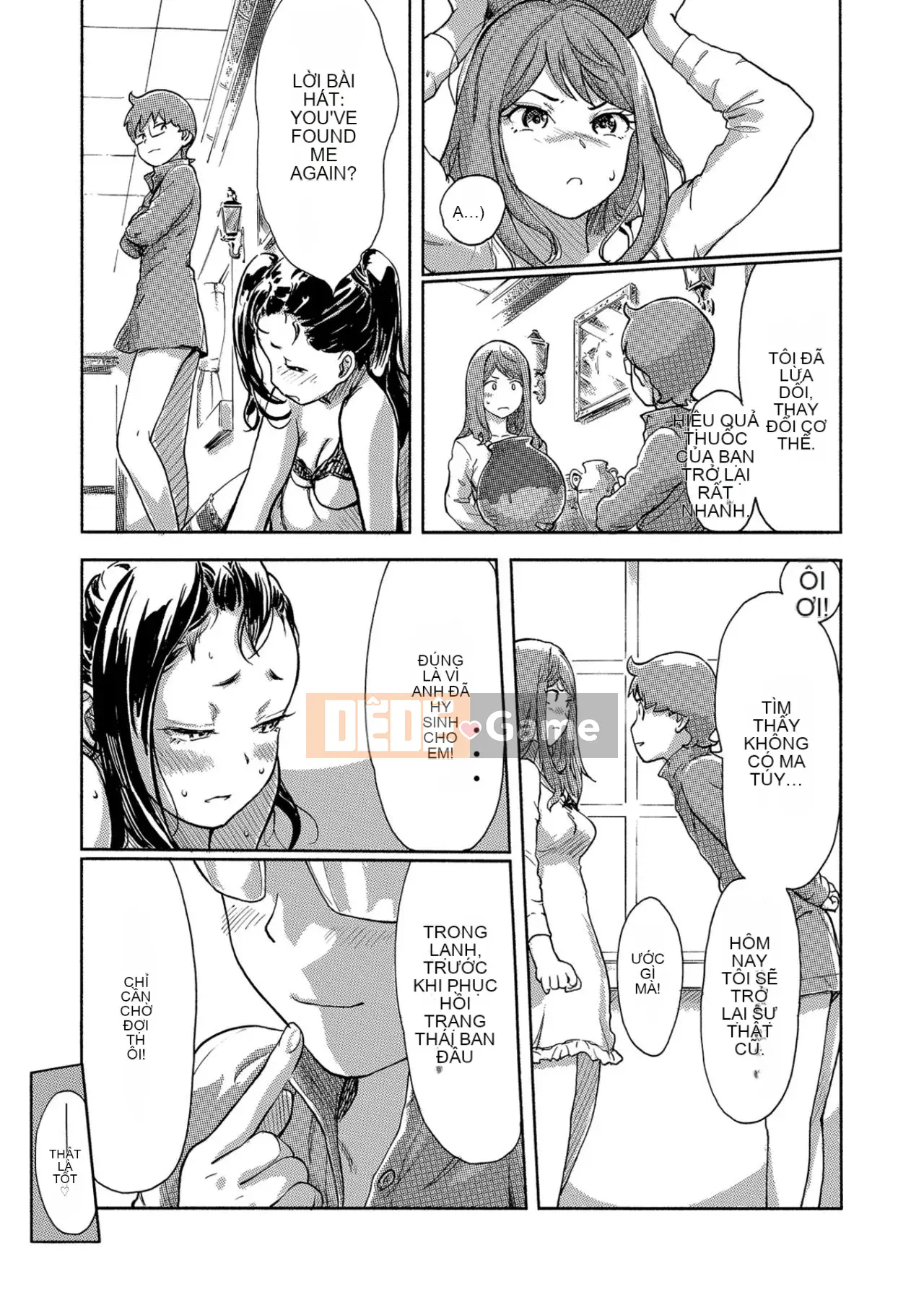 Trao đổi niềm vui, lần đầu trải nghiệm cơ thể phụ nữ