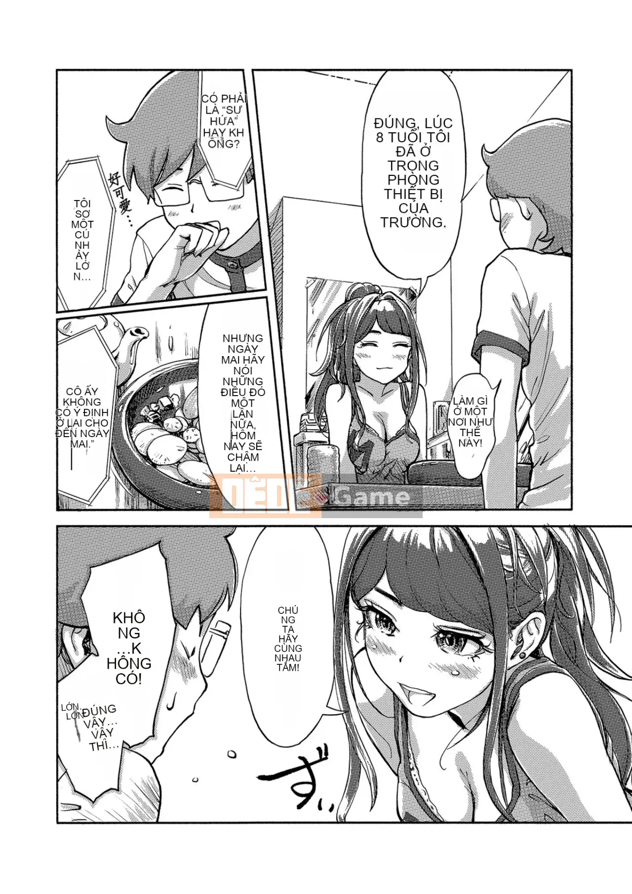 Trao đổi niềm vui, lần đầu trải nghiệm cơ thể phụ nữ