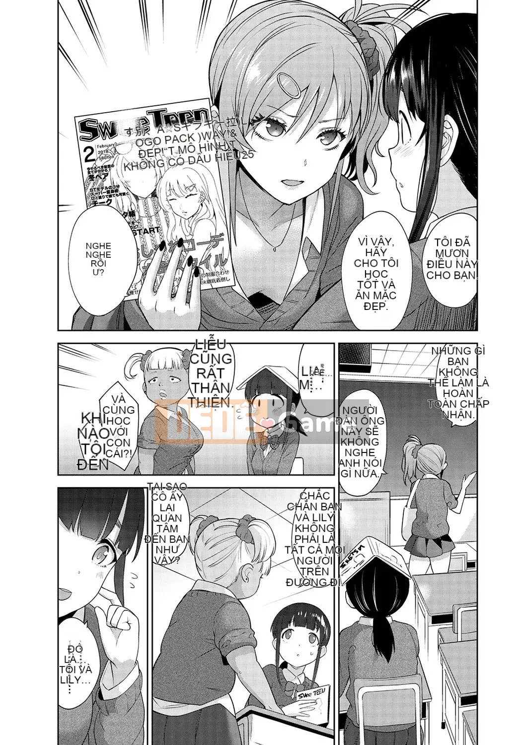 [Azuse] Tôi đã vứt cuốn sách khiêu dâm và bắt được cô gái này!?Ch.2-6 [Tiếng Trung]