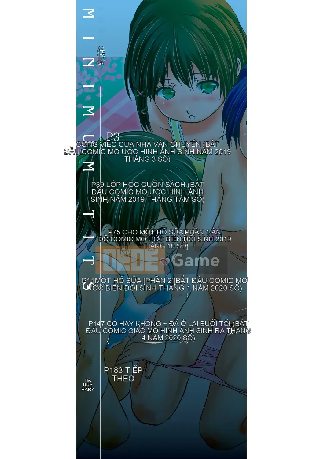 [Yu Tomozawa Nagisa] Đó là hậu cung Tsurupeta ♥